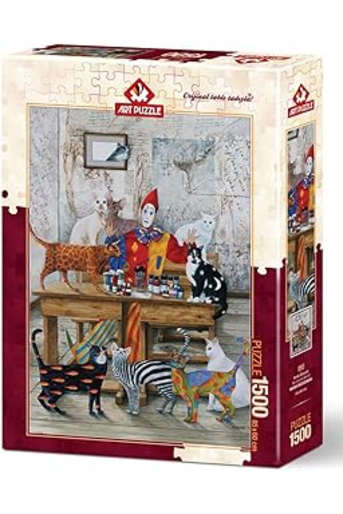 karadağsb Art Puzzle Renkli Dünyam 1500 Parça Puzzle