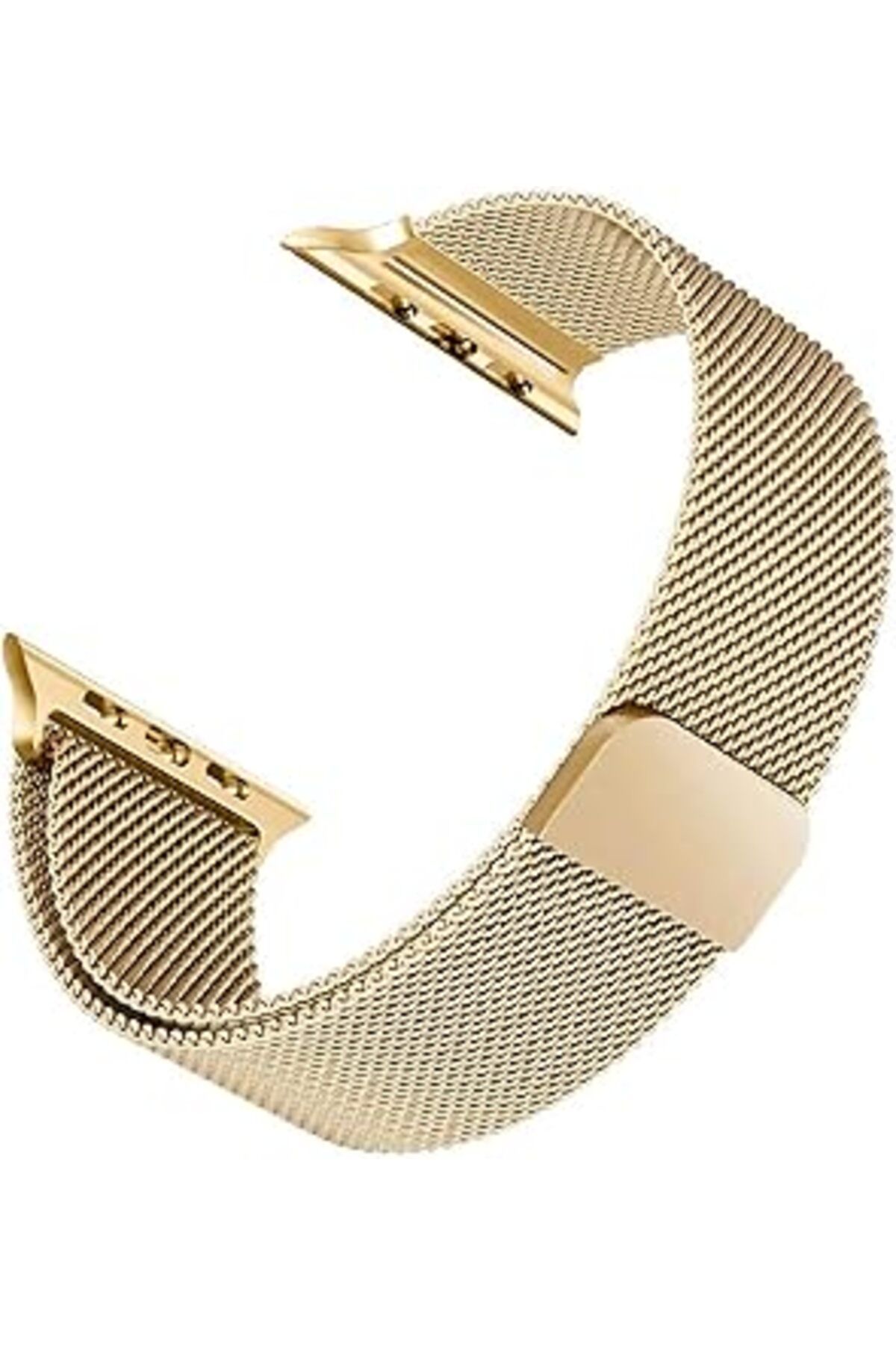 karadağsb Microsonic Apple Watch 2 38Mm Için Kordon Luxe Metal Twist Gold