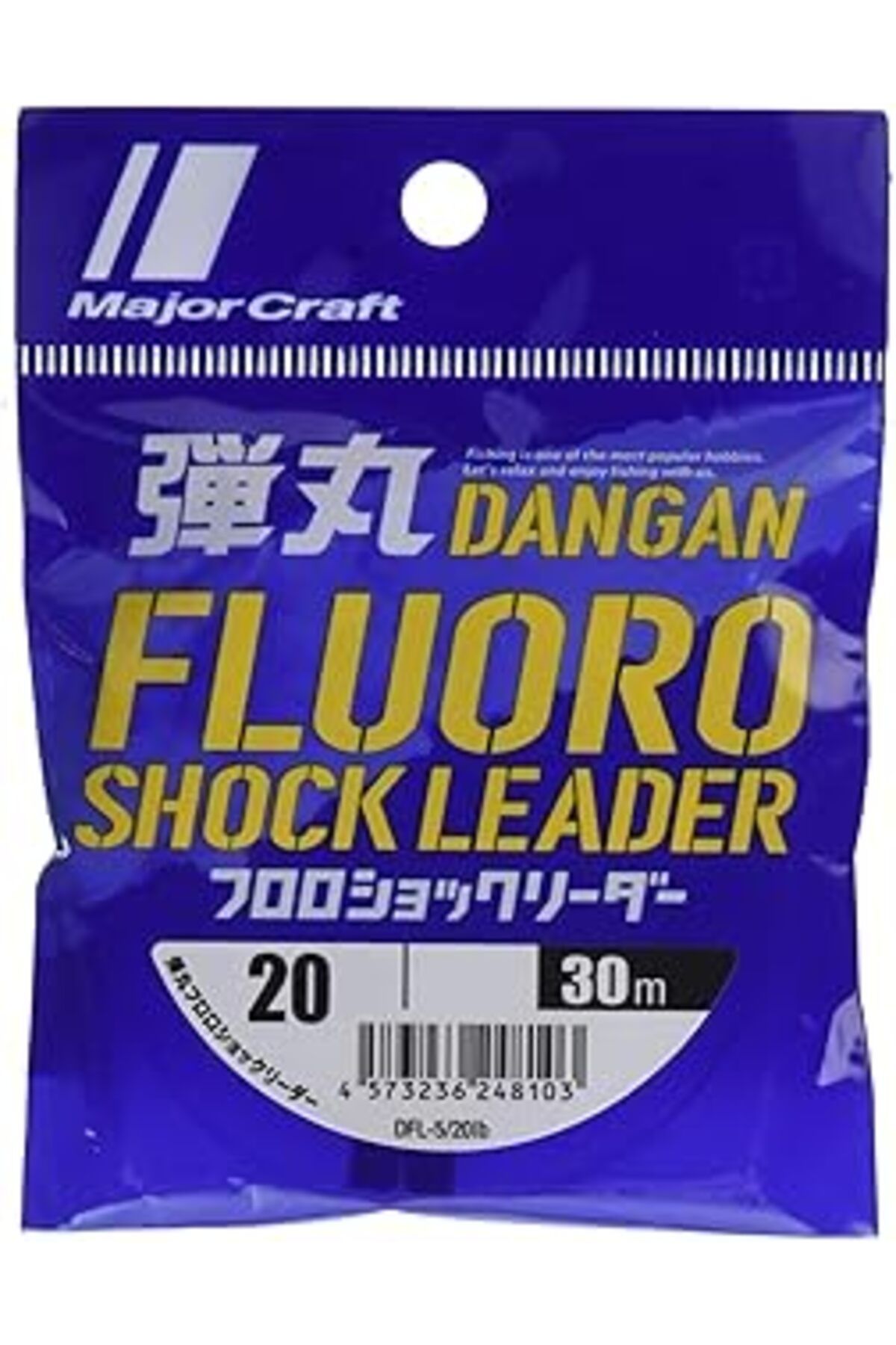 Genel Markalar Major Craft Dangan Fluoro Shock Leader Dfl-5.0/0.37Mm./20Lb/9.1Kg/30Mt