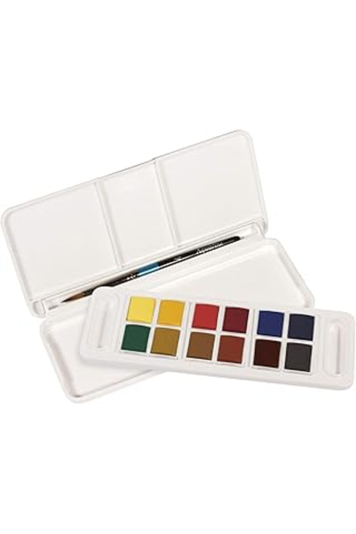 karadağsb Daler Rowney Aquafine 12 Yarım Boy Plastik Kutu Ce