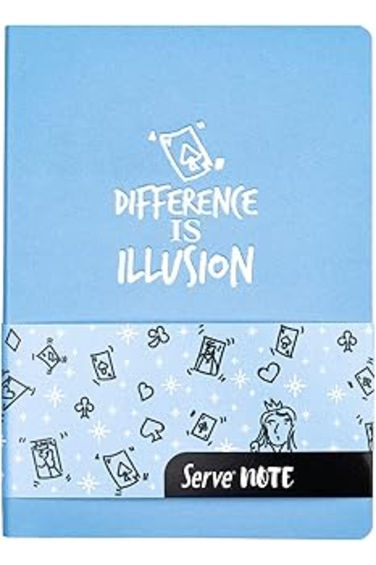 NZM TİCARET Note Defter 15 X 21 Çizgili Gök Mavi