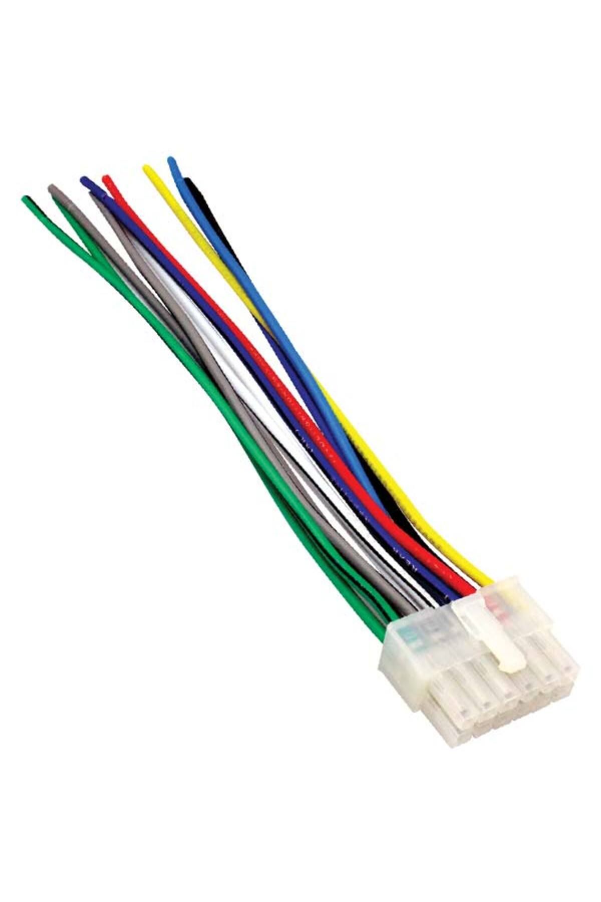 nazeninstoğu 12 Pin 10 Cm Kablolu Oto Soket