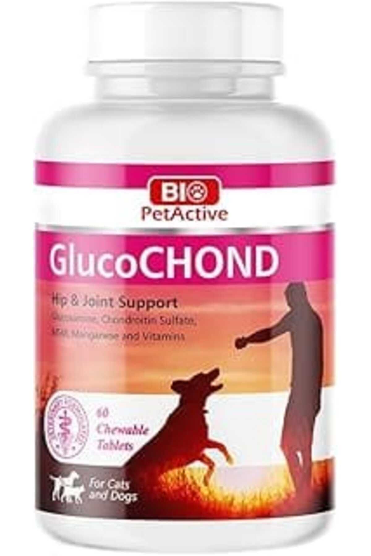 NZM TİCARET Bio Petactive Pet Active Glucochond Eklem Güçlendirici Tablet 60 Adet