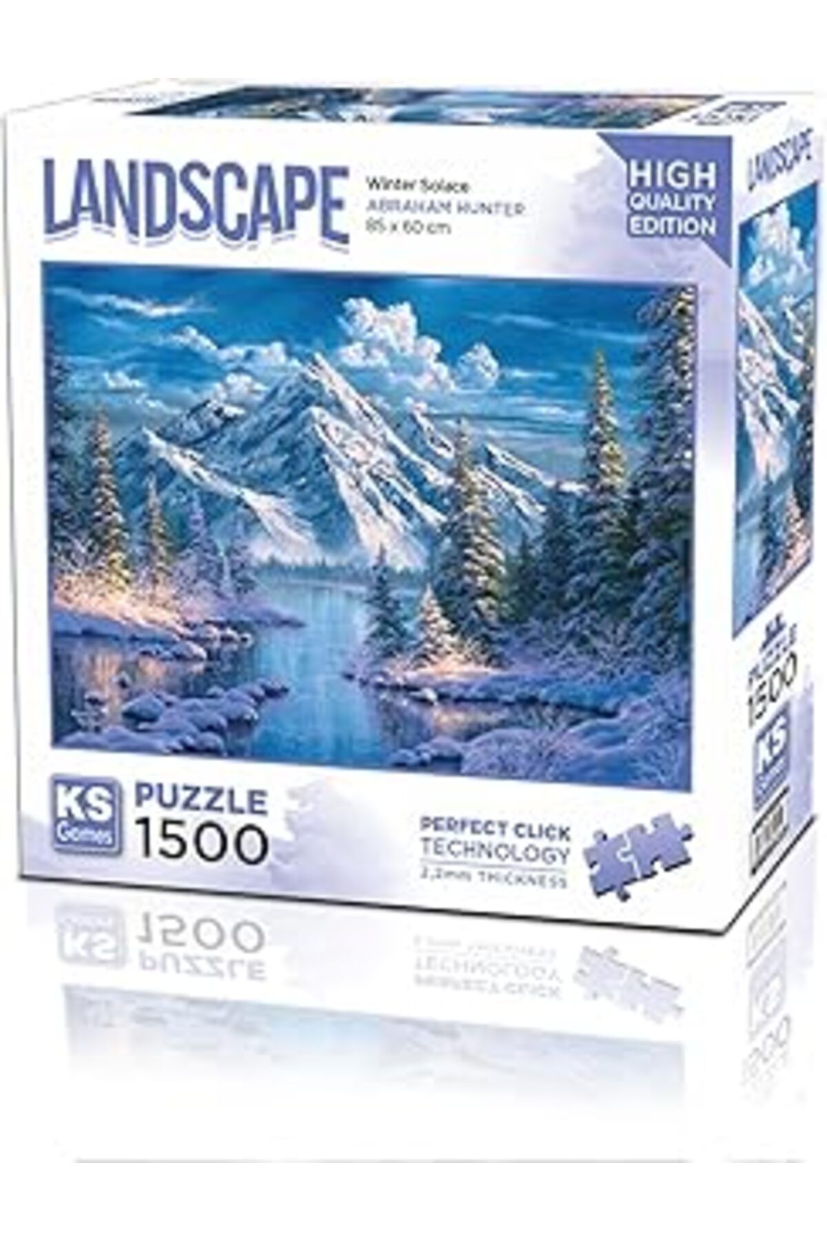 karadağsb Ks Games 1500 Parça Dağ Ve Donmuş Göl Puzzle