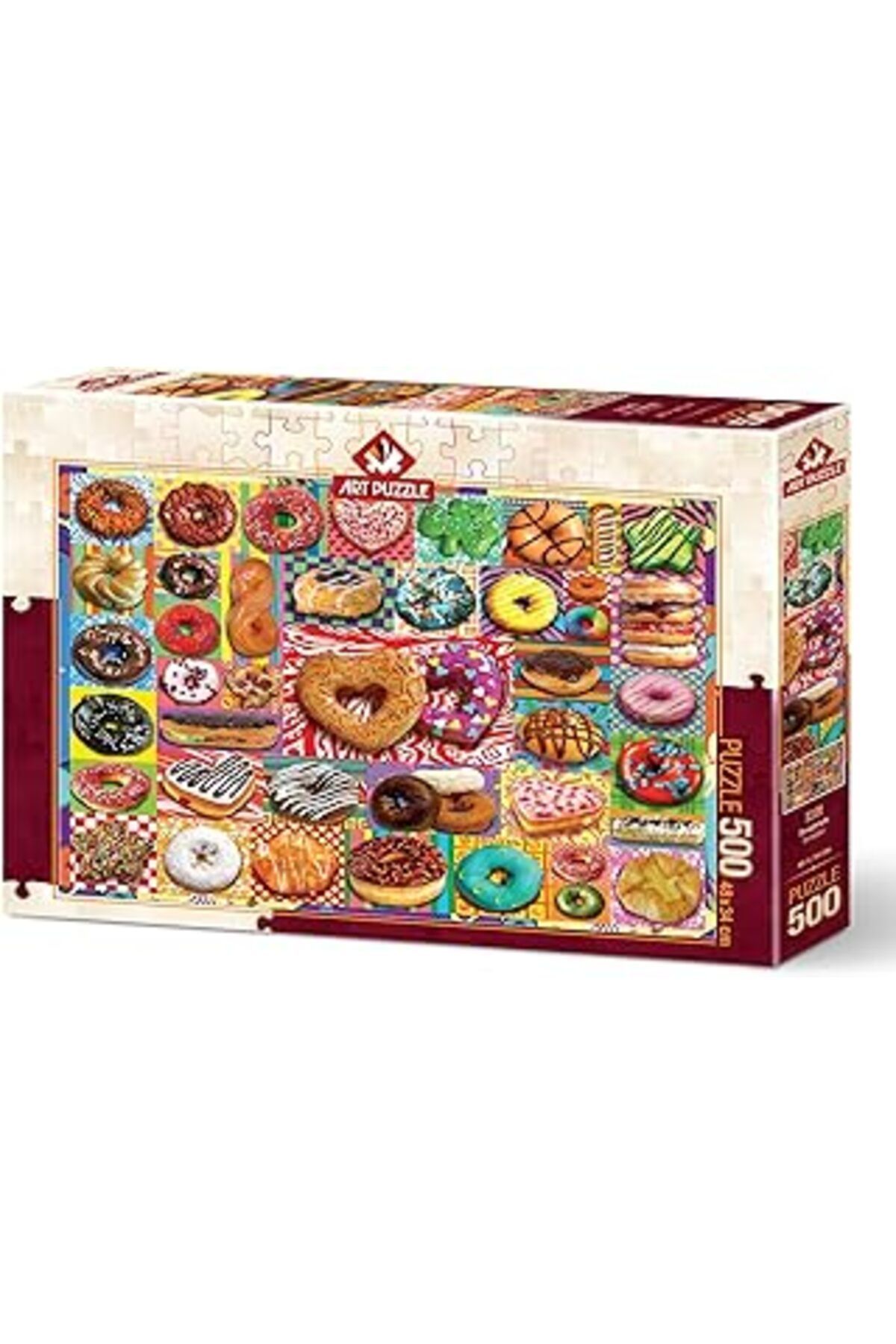 karadağsb Art Puzzle Donutlar 500 Parça Puzzle