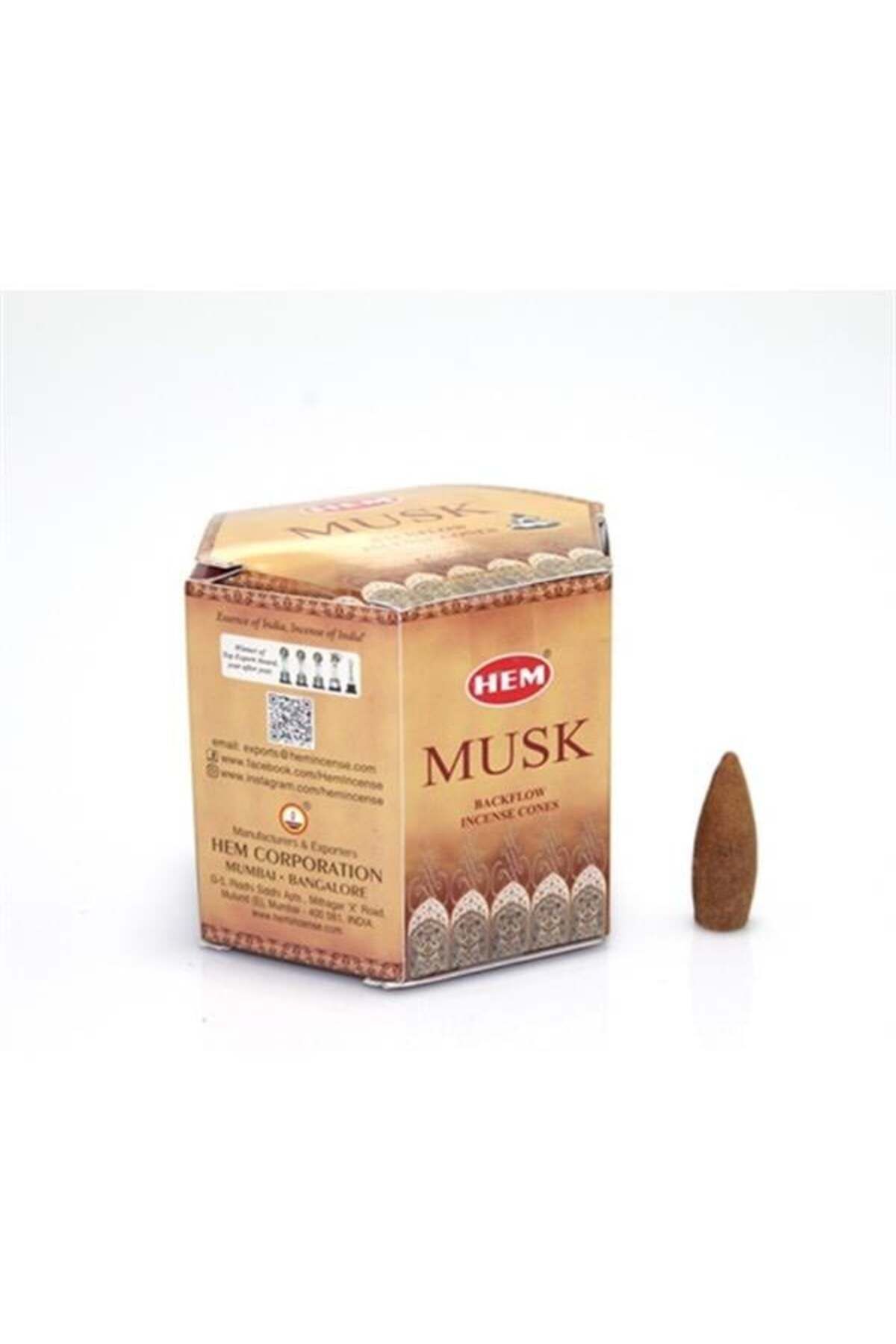 NETWORK ART Musk Aromalı Geri Akış Tütsü