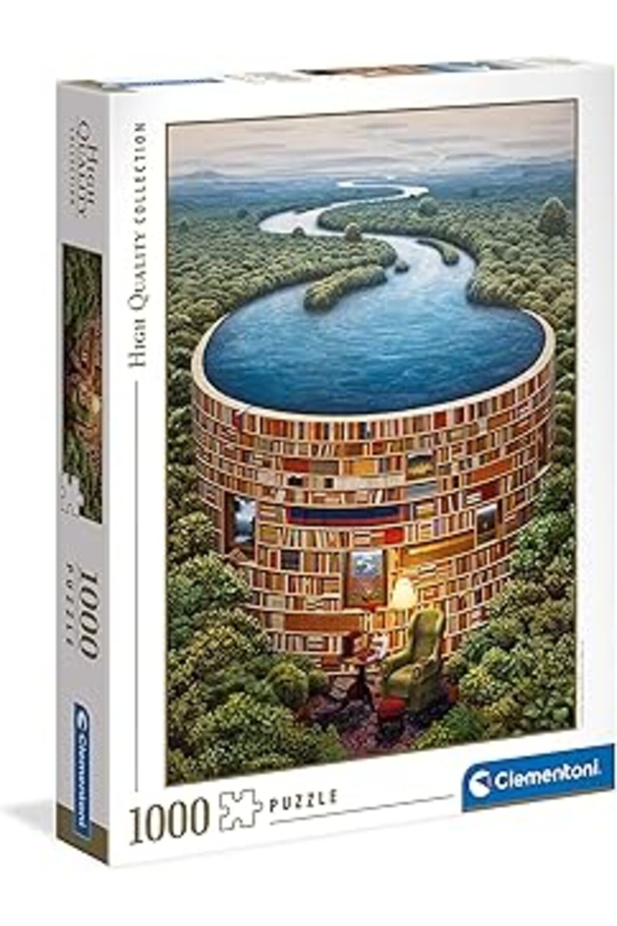 NZM TİCARET - 39603 - Yetişkin Puzzle - Bibliodame, 1000 Parça