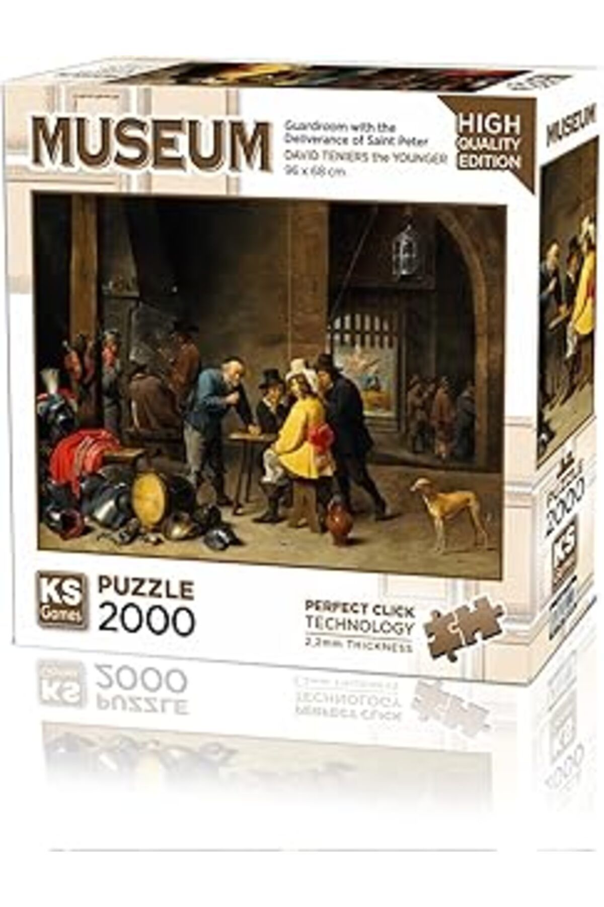 karadağsb 22518 Guardroom With The Deliverance Of Saint Peter 2000 Parça Puzzle