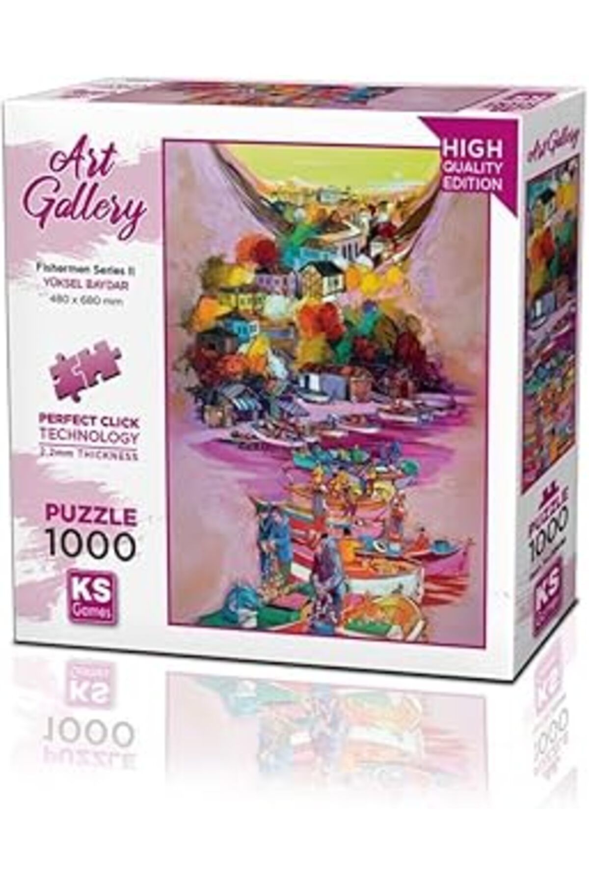 NETWORK ART KS Games 1000 Parça Balıkçılar Serisi II Puzzle
