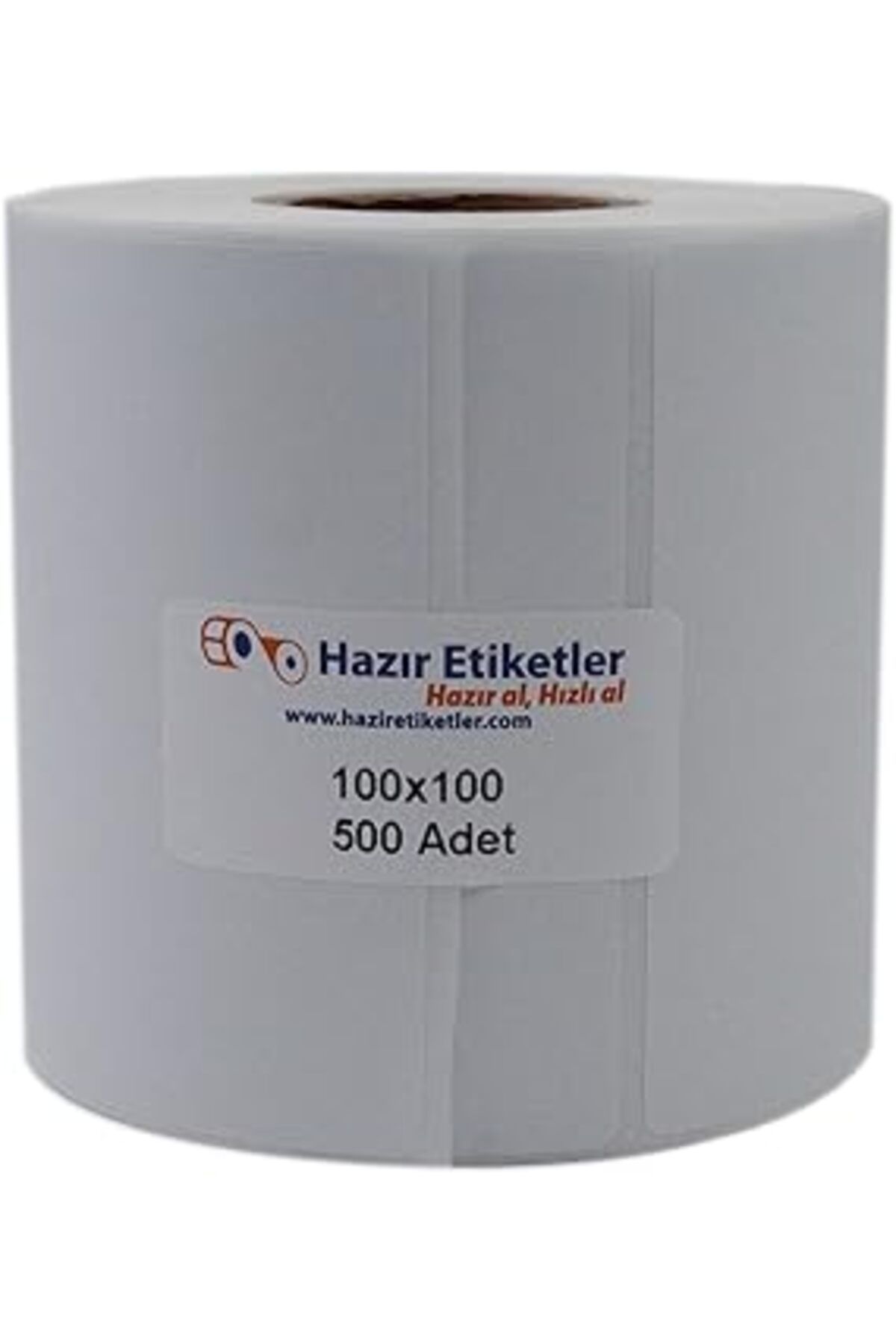 robotrend Hazır Etiketler , Hazır Al Hızlı Al Lamine Termal Etiket 100Mm X 100Mm Ruloda 500 Adet 40Mm Kuka Ça