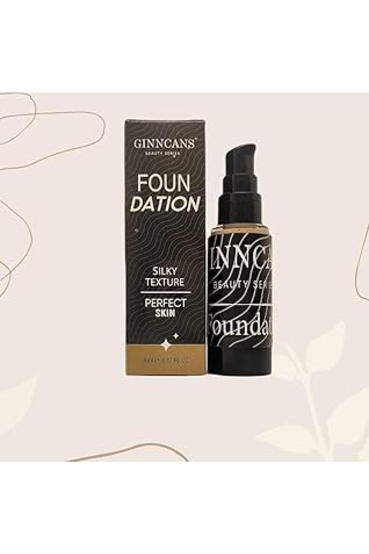 Mu Art Ahşap Cosmetic & Cosmetics By Ginncans Beauty Series Foundation 303 No