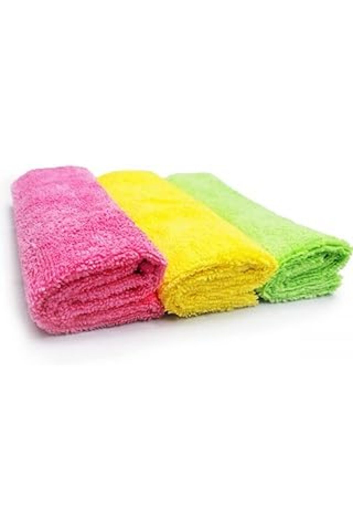 NZM TİCARET Nano Ölçekli Temizlik Bezi 3’Lü Paket Mikrofiber Genel Temizlik Bezi, Yüksek Emici Tüy Bırakmayan E