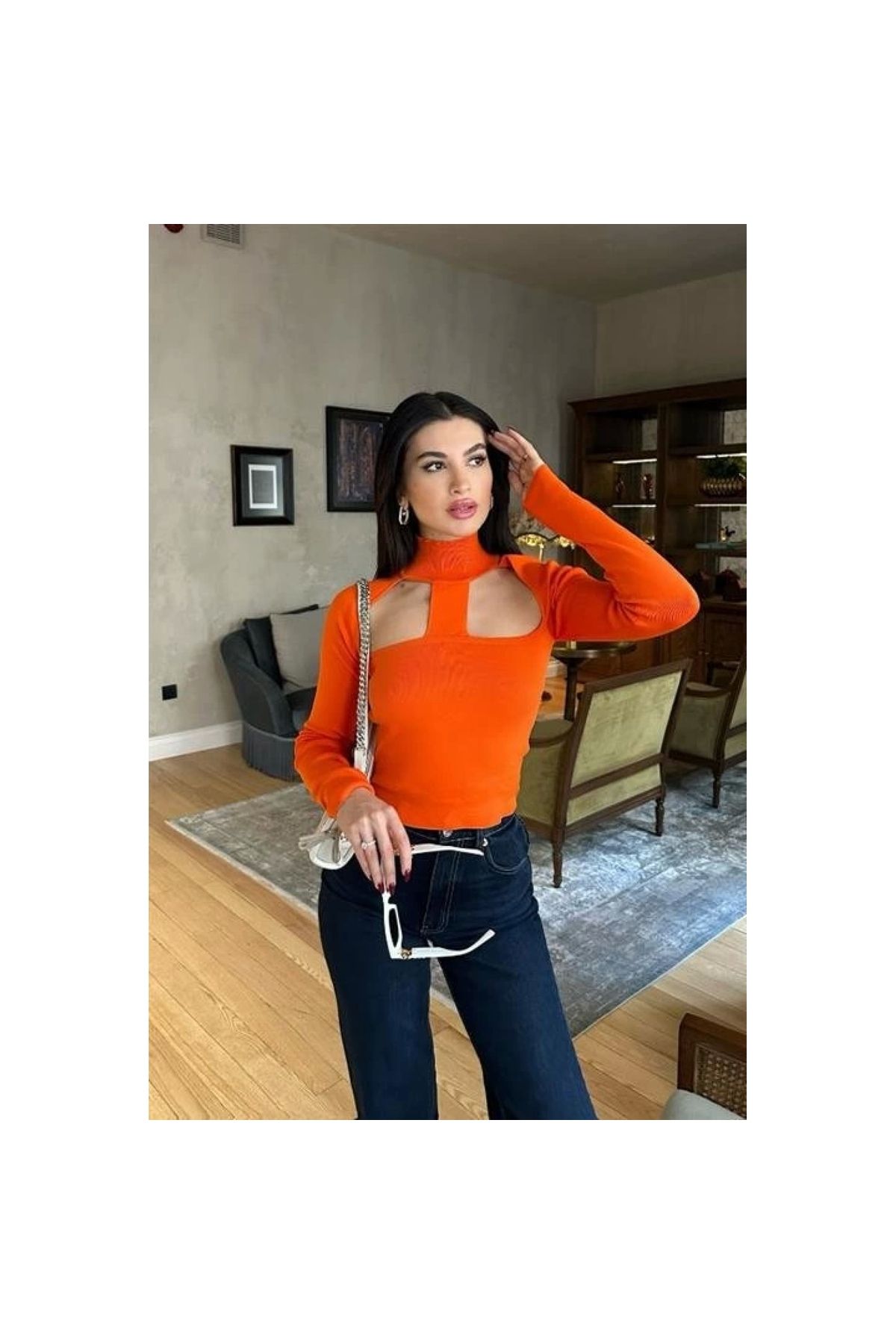 Marsilyan - Bethany Cut Out Bluz 312602