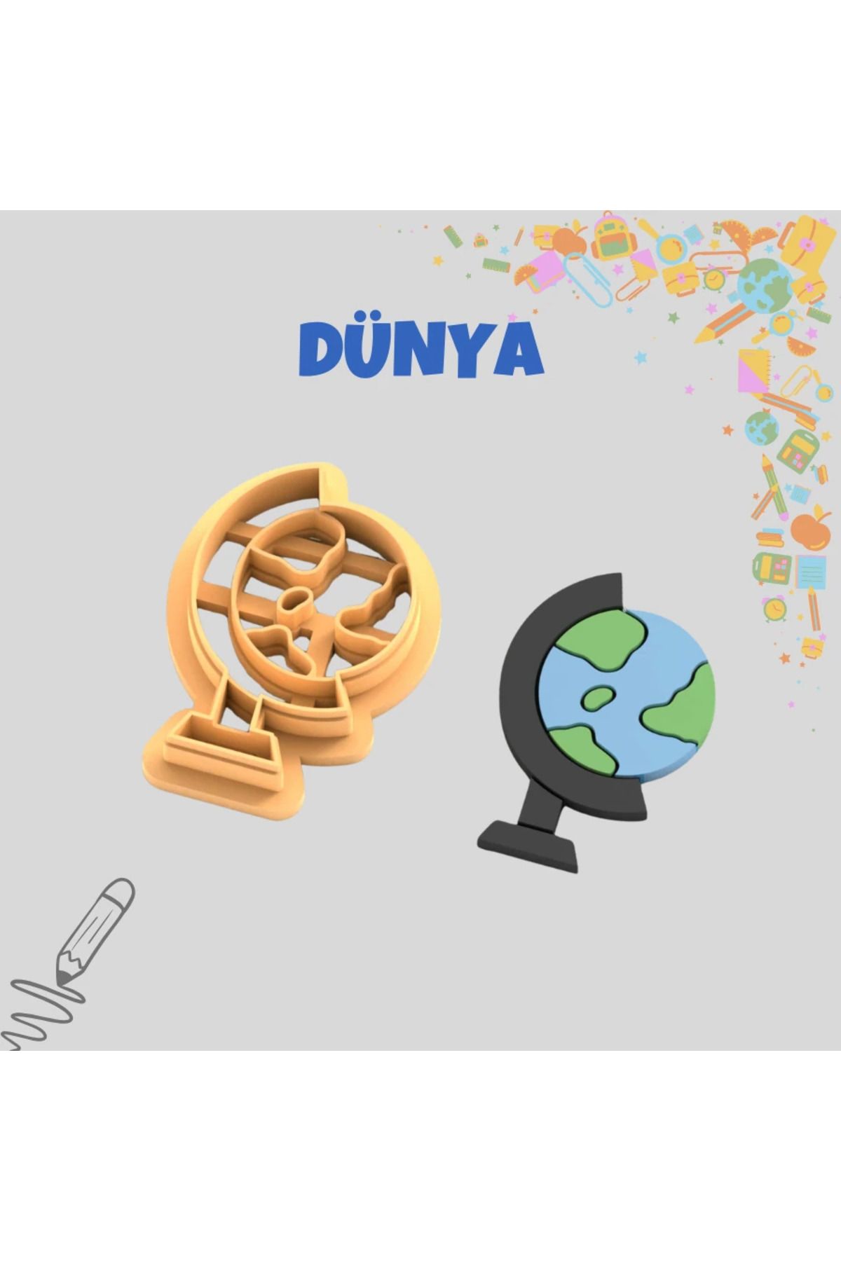sermen kreatif Dünya Kurabiye Damgası