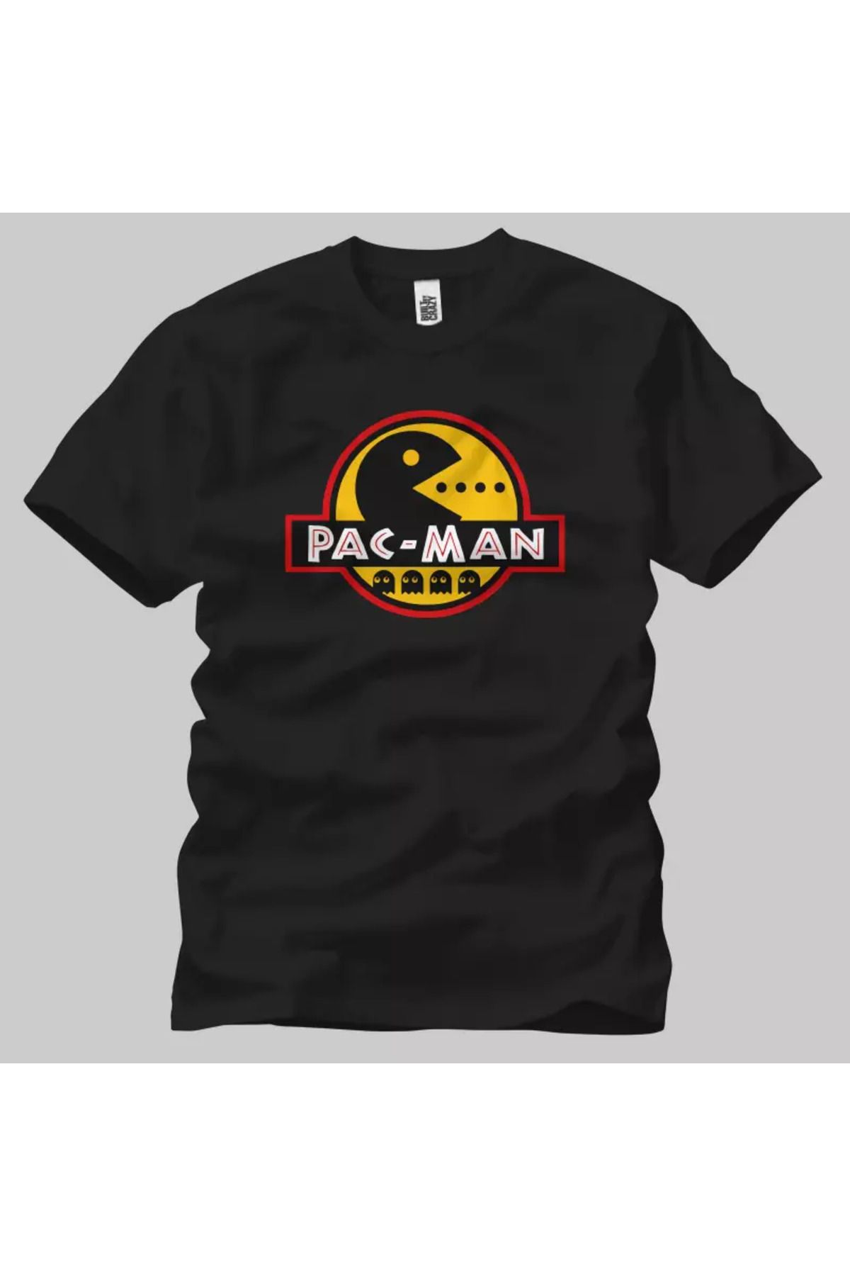 Built By Crazy Pacman Jurassic Logo Unisex Tişört