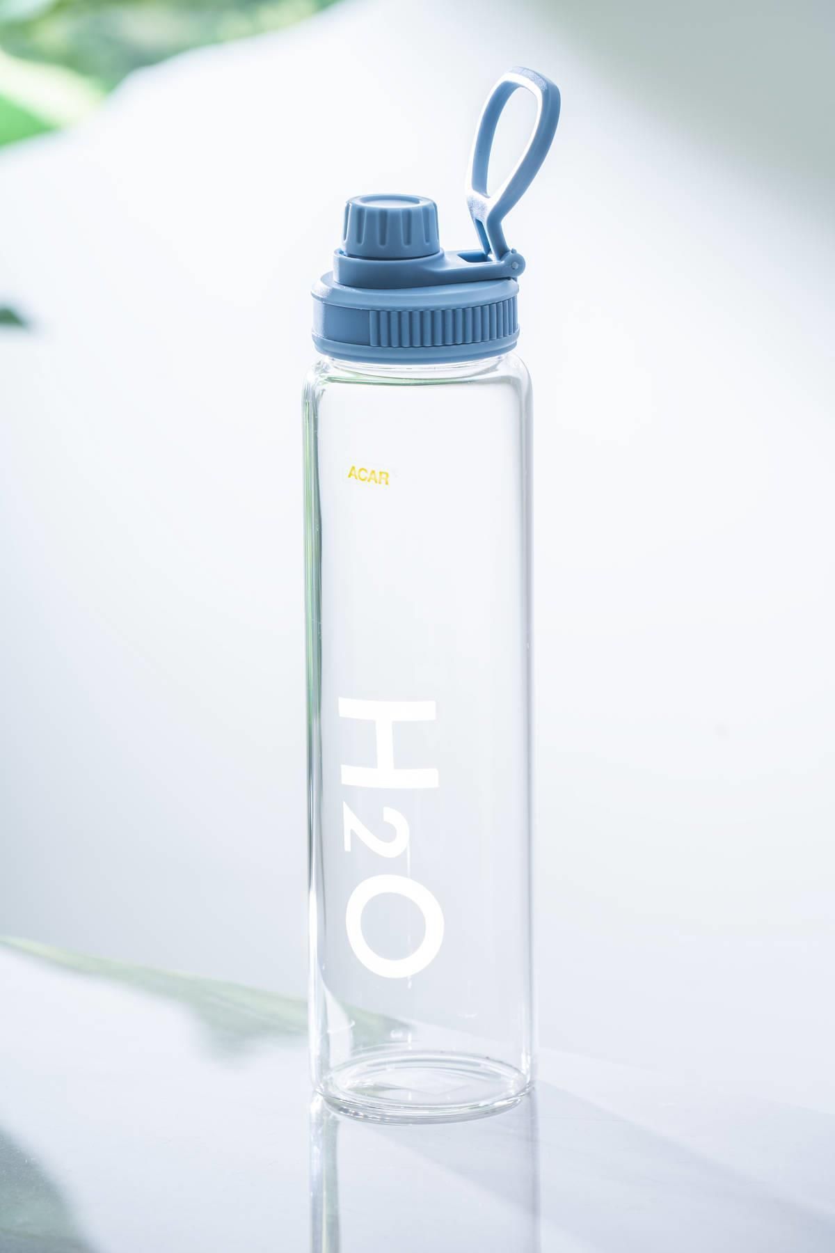 ACAR Motiva Mavi Cam Su Matarası - 1000 ml