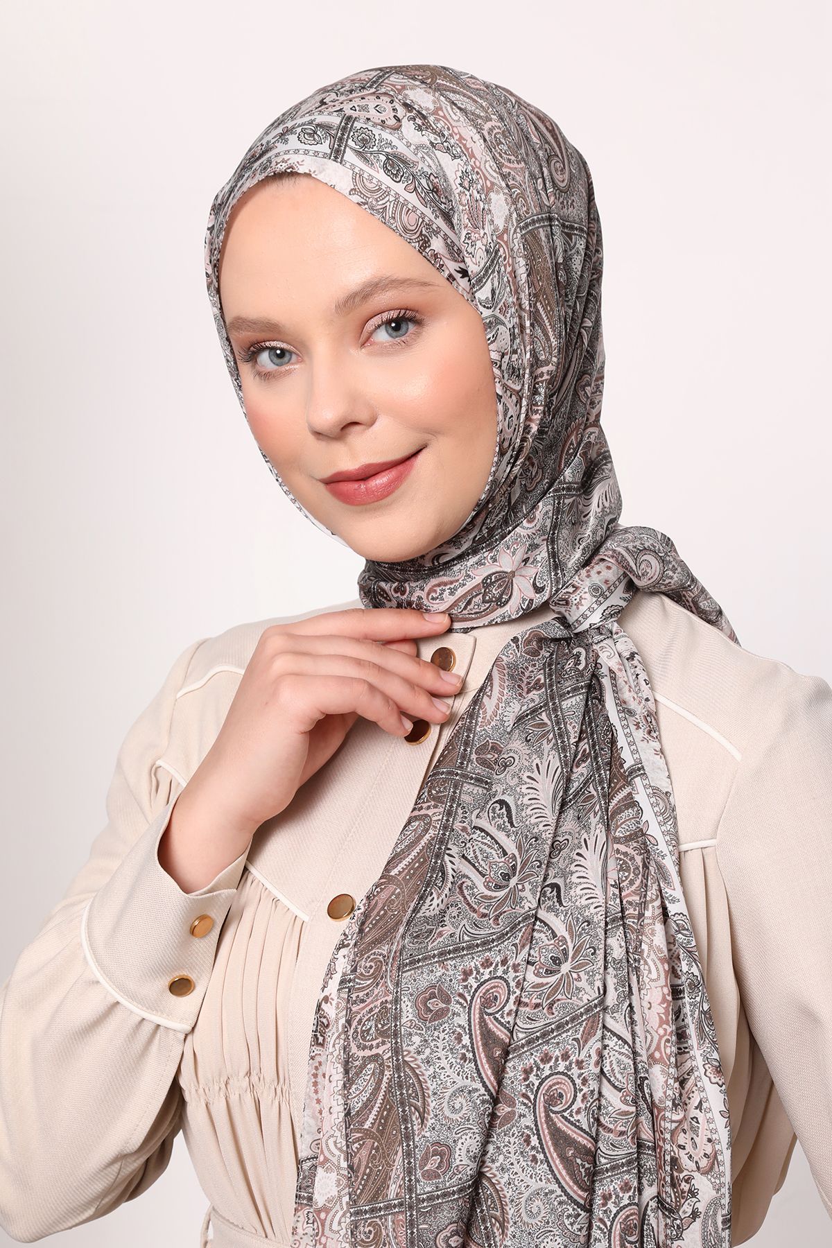 LuvenSara Hint İpeği Şal