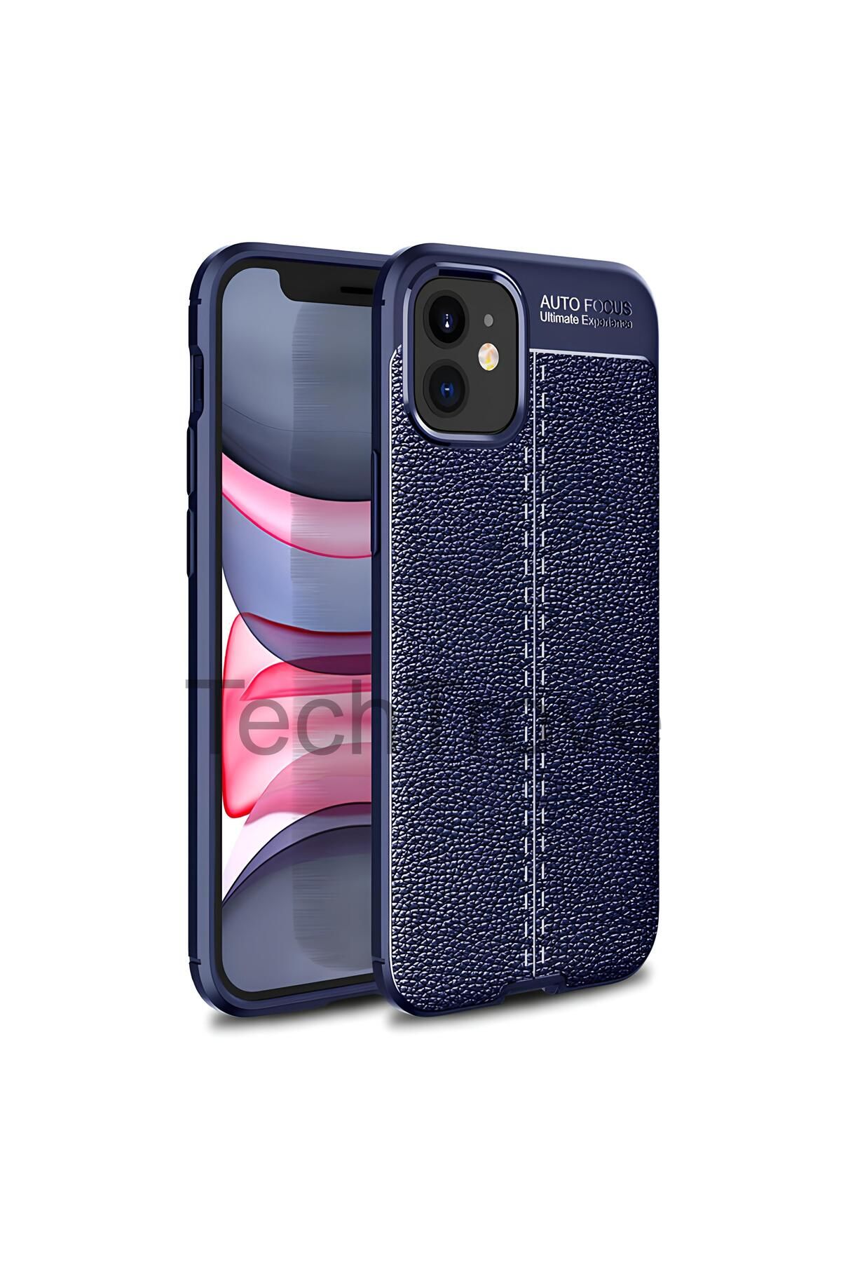 TechTrove Apple iPhone 12 Mini Kılıf Deri Extra Korumalı Slikon Kapak