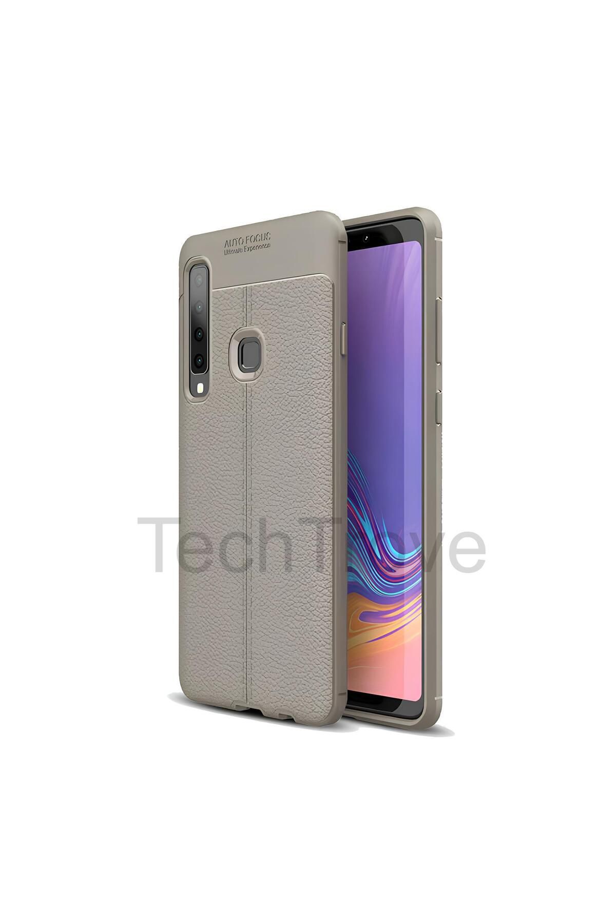 TechTrove Samsung Galaxy A9 2018 Kılıf Deri Extra Korumalı Slikon Kapak