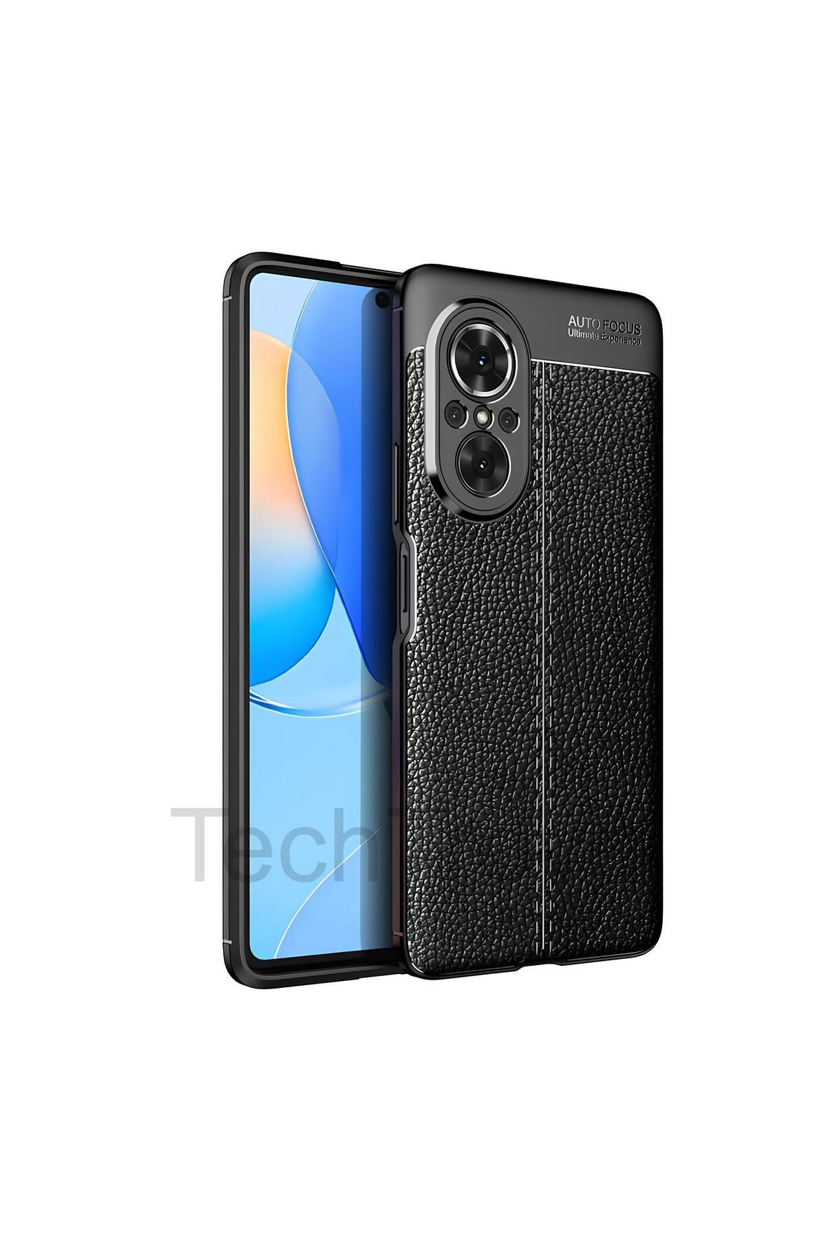TechTrove Huawei Nova 9 SE Kılıf Deri Extra Korumalı Slikon Kapak