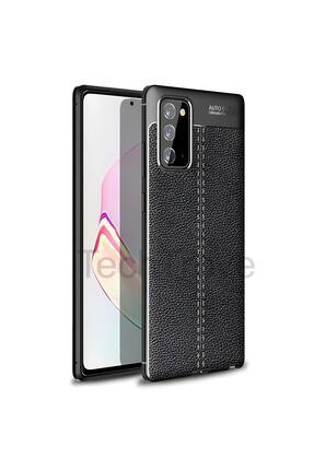 TechTrove Samsung Galaxy Note 20 Kılıf Deri Extra Korumalı Slikon Kapak