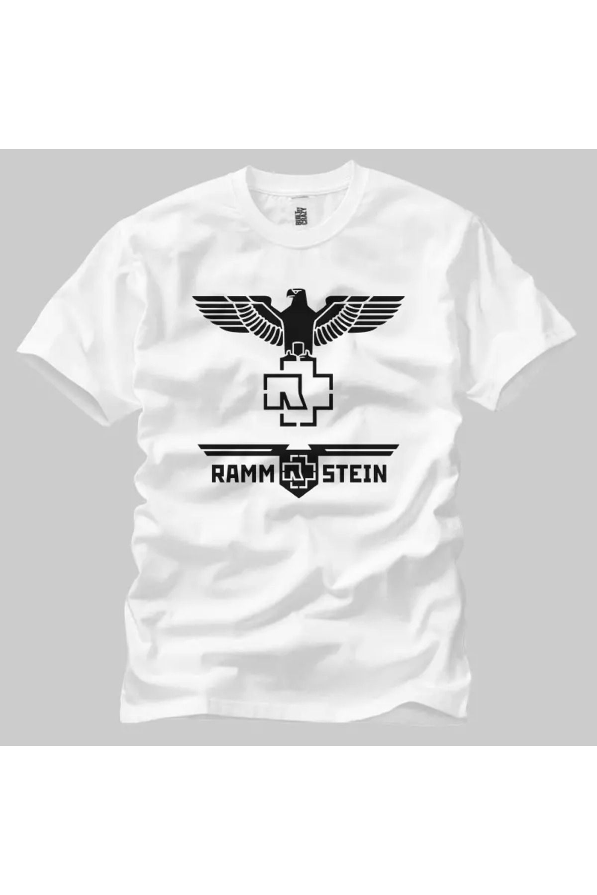 Built By Crazy Rammstein Eagle Logo Unisex Tişört