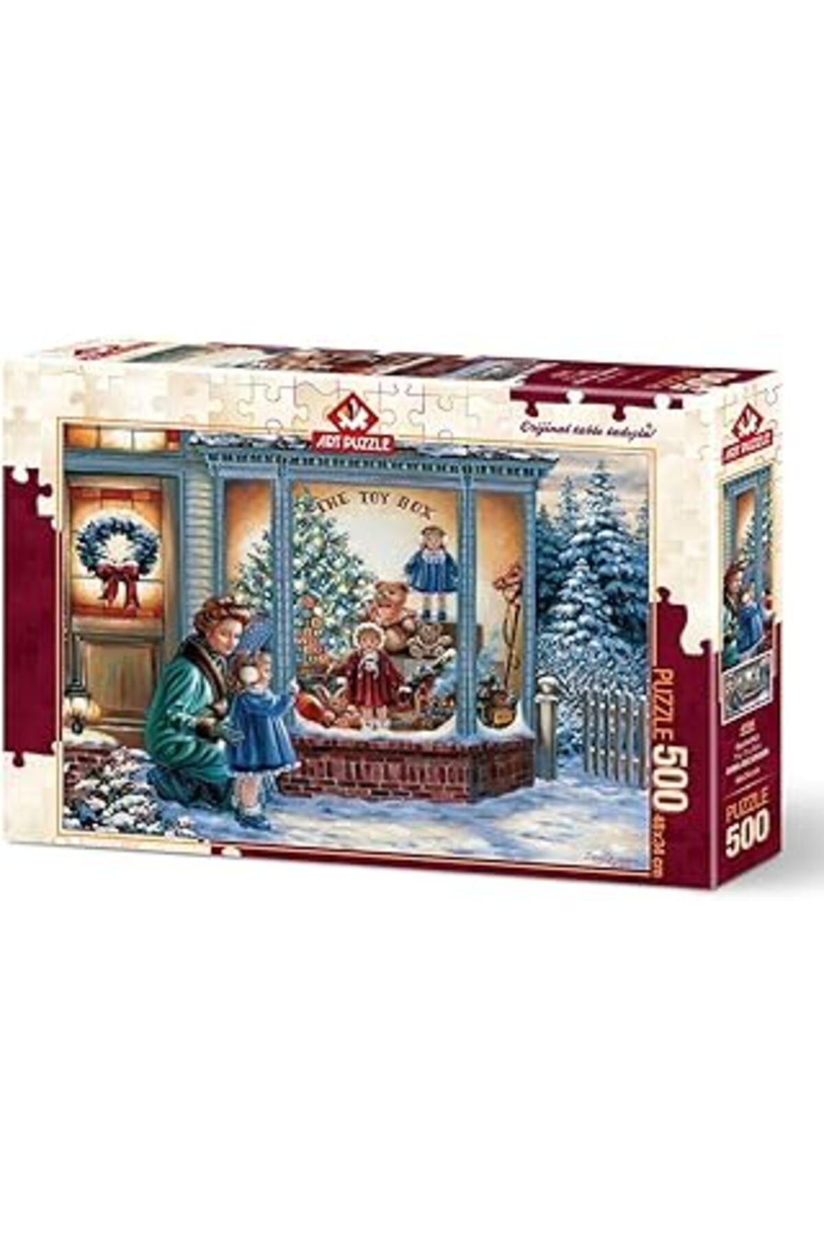 karadağsb Art Puzzle Oyuncakçı 500 Parça Puzzle