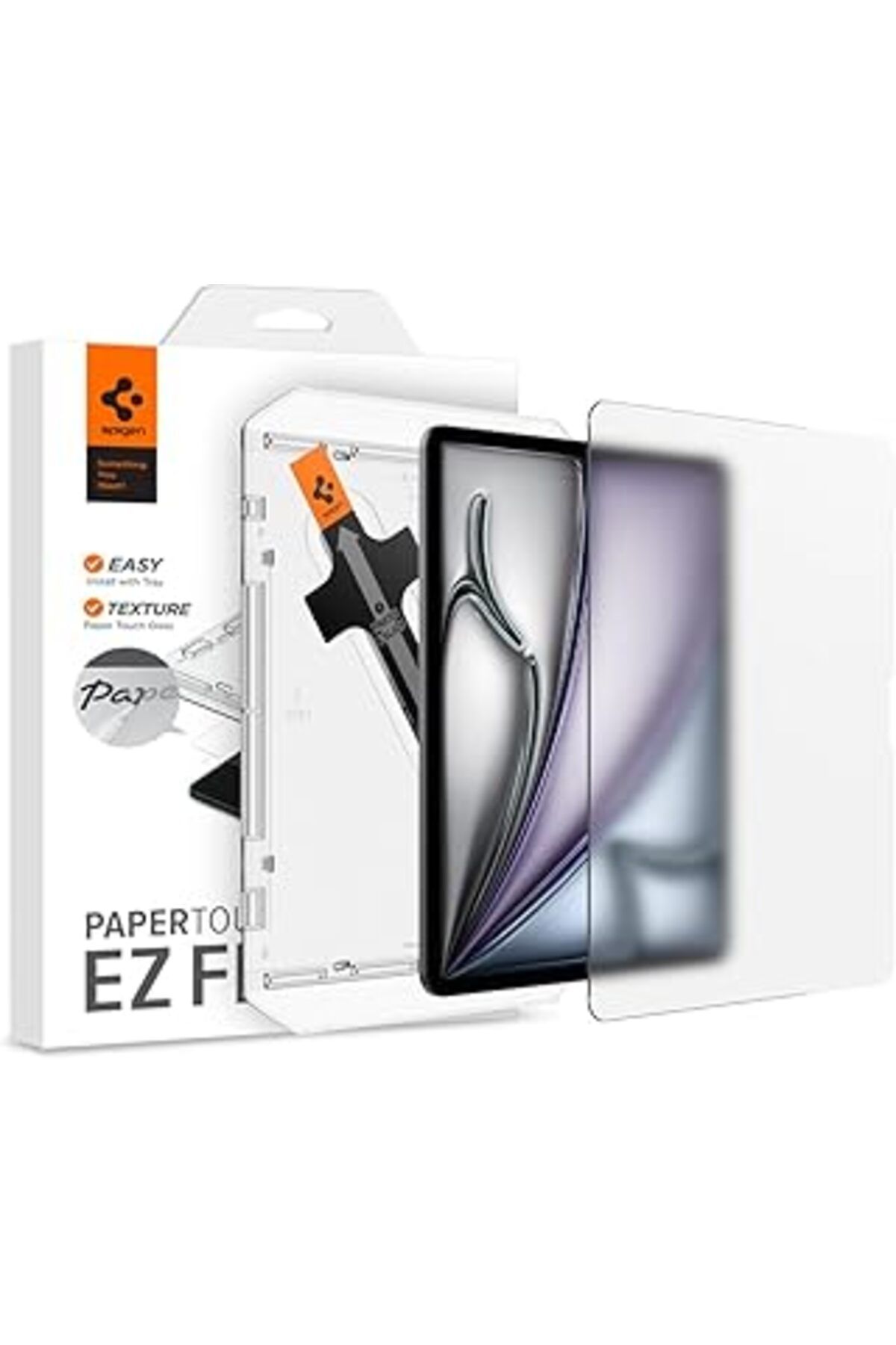 Mu Art Ipad Air 13" (2024) Defter Kağıt Hissiyatlı Ekran Koruyucu Kolay Kurulum Paper Touch Ez Fit - Agl07