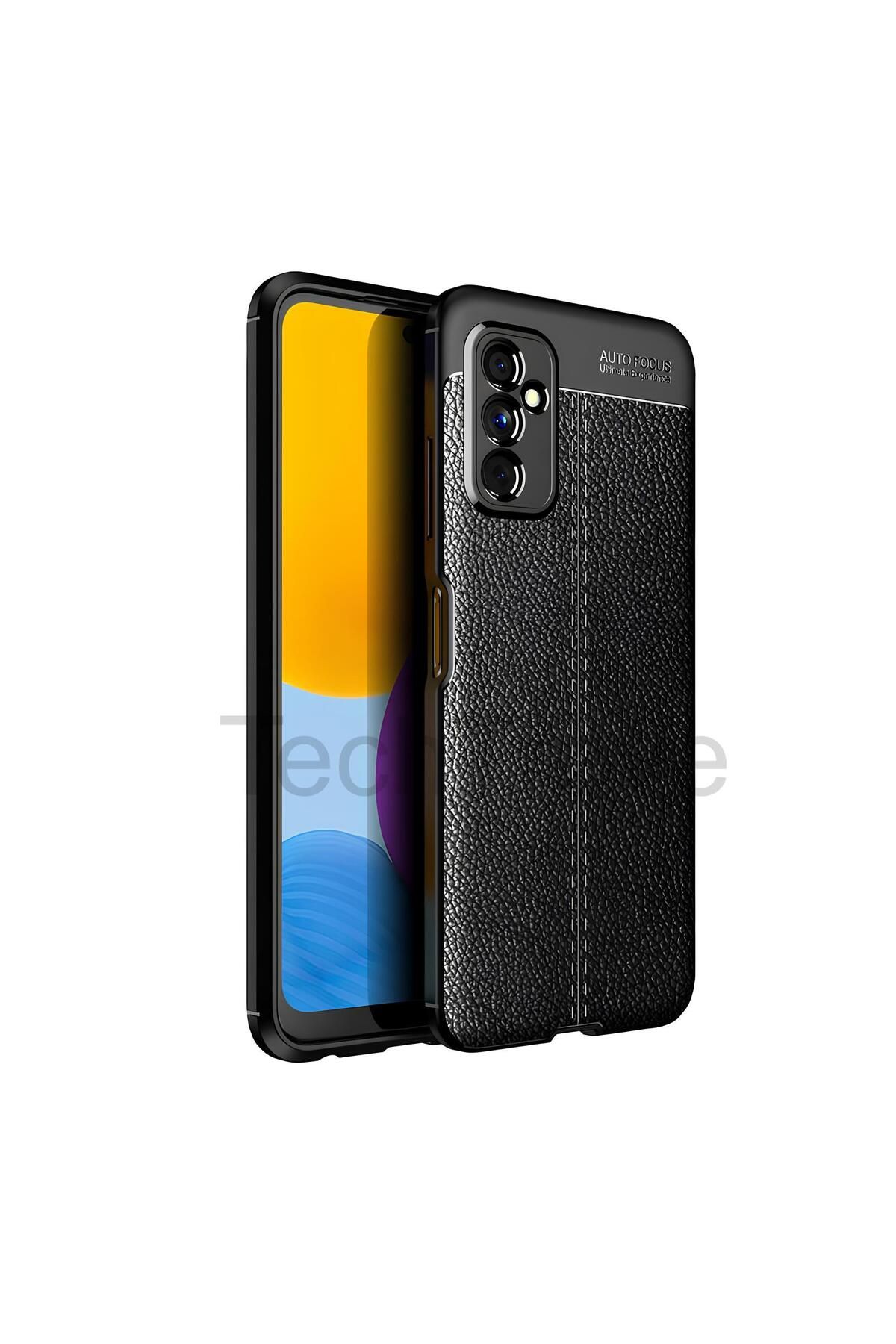 TechTrove Samsung Galaxy M52 Kılıf Deri Extra Korumalı Slikon Kapak
