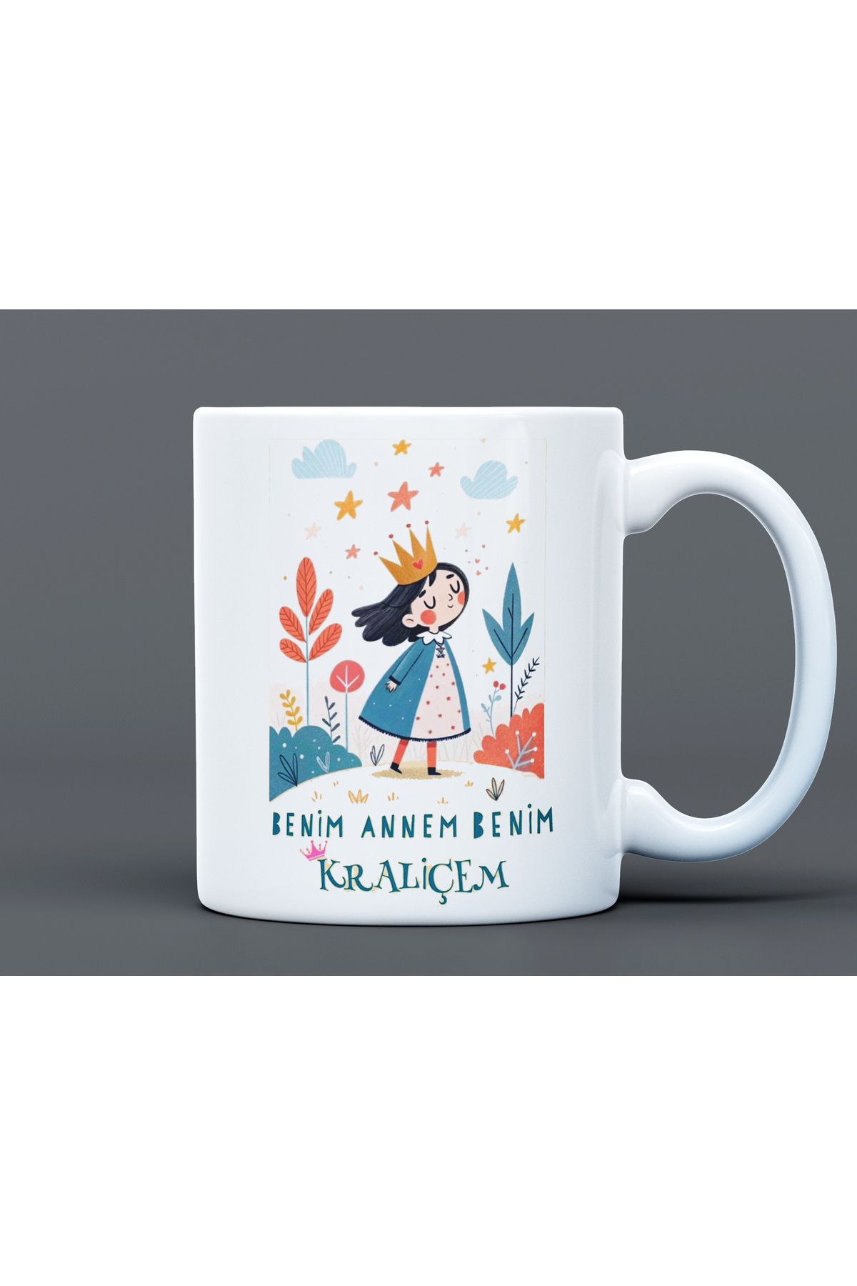 AA Shop Anneler Günü Hediye Büyük Boy Porselen Kupa Bardak