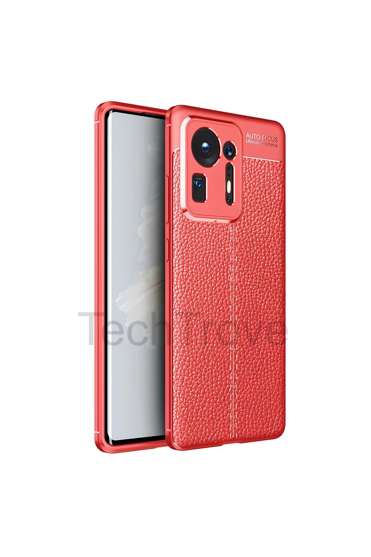 TechTrove Xiaomi Mi Mix 4 Kılıf Deri Extra Korumalı Slikon Kapak