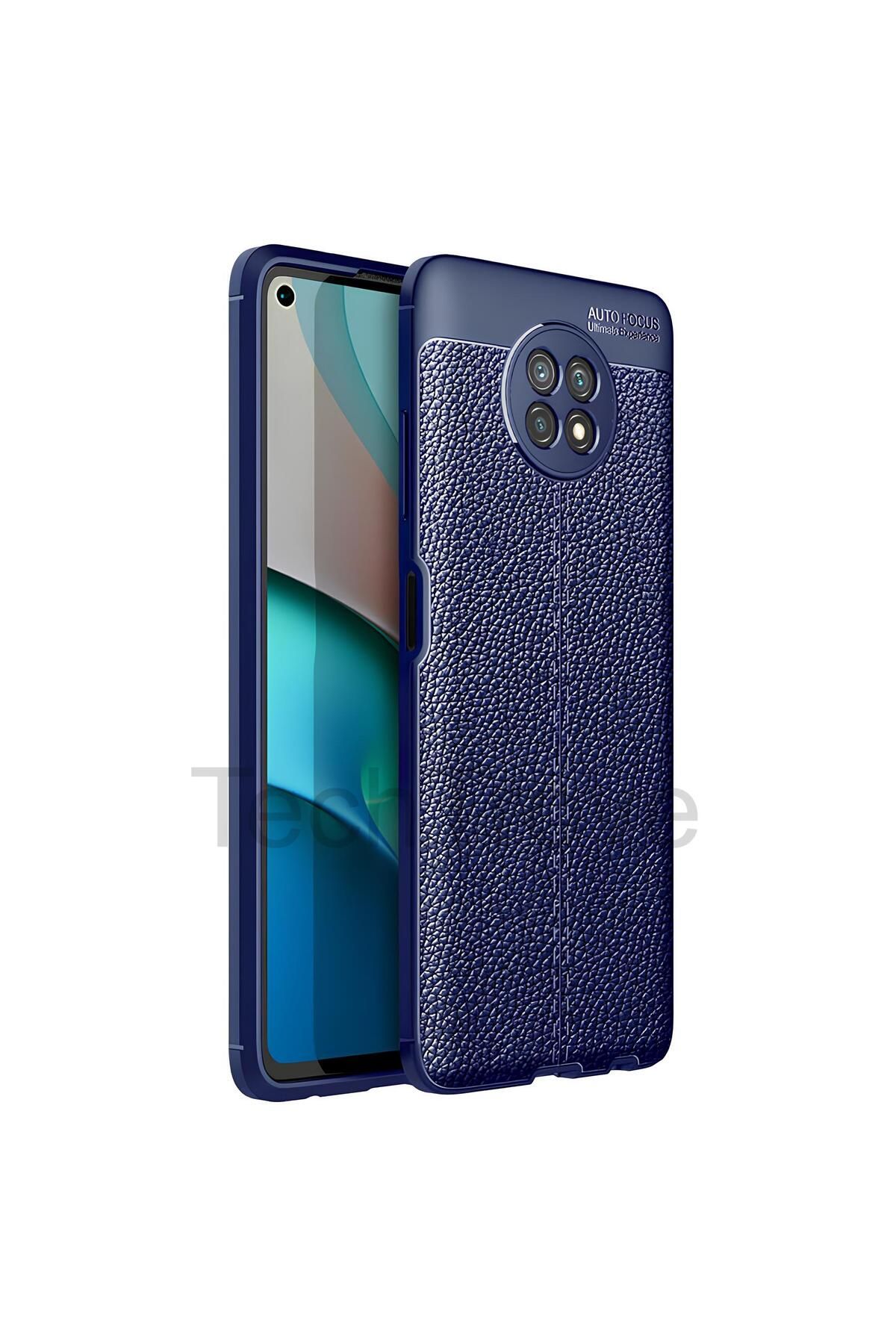 TechTrove Xiaomi Redmi Note 9 5G Kılıf Deri Extra Korumalı Slikon Kapak