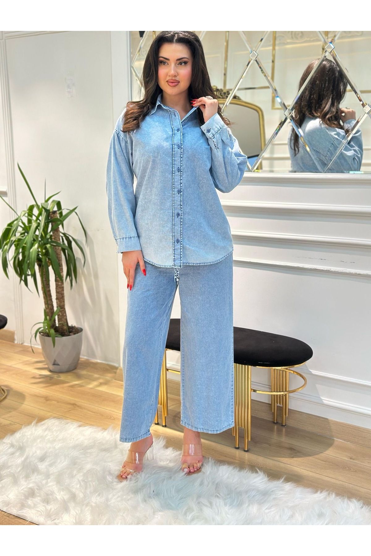 MODA İKİLİ KOT TAKIM