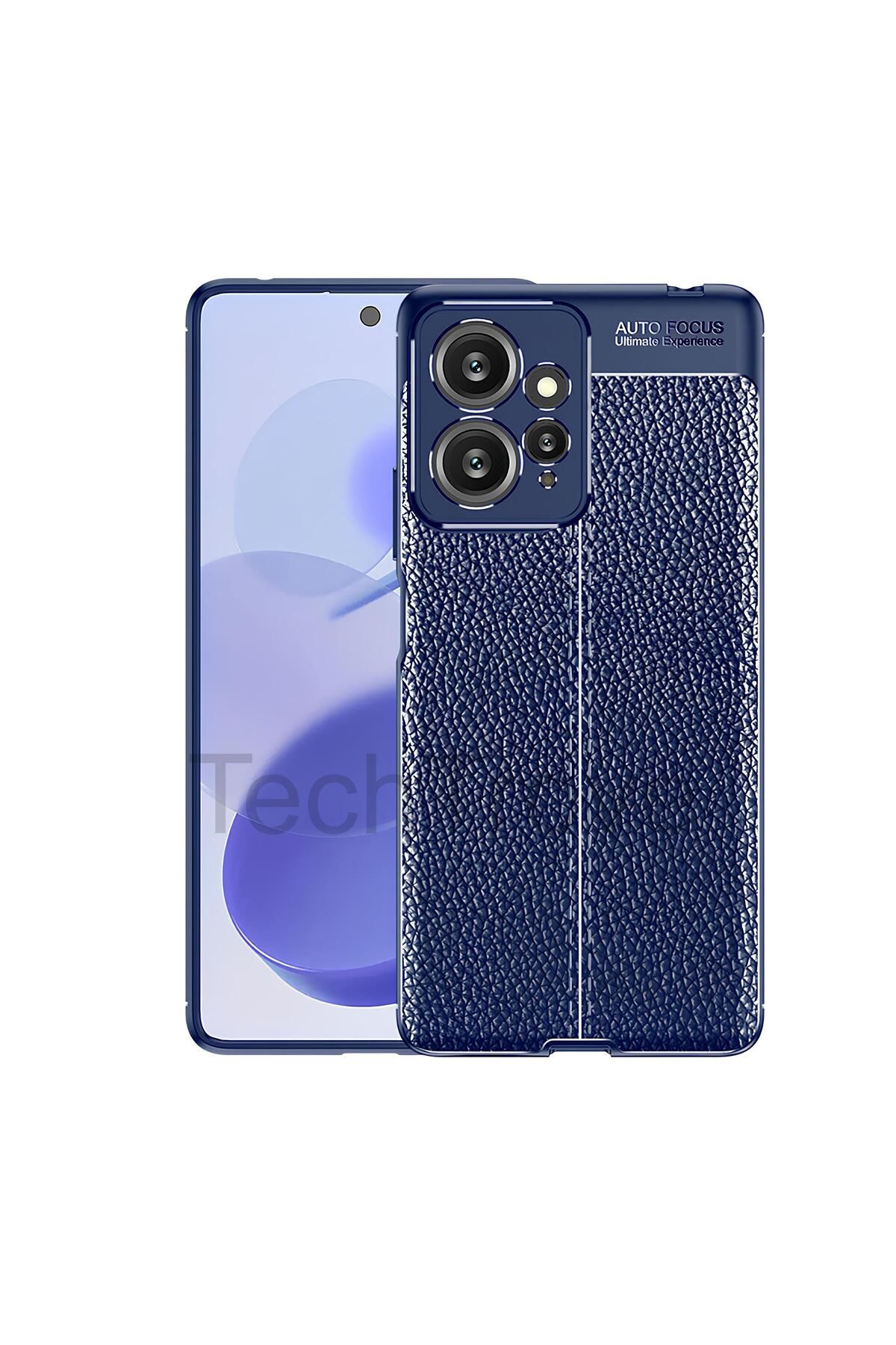 TechTrove Xiaomi Redmi Note 12 4G Kılıf Deri Extra Korumalı Slikon Kapak