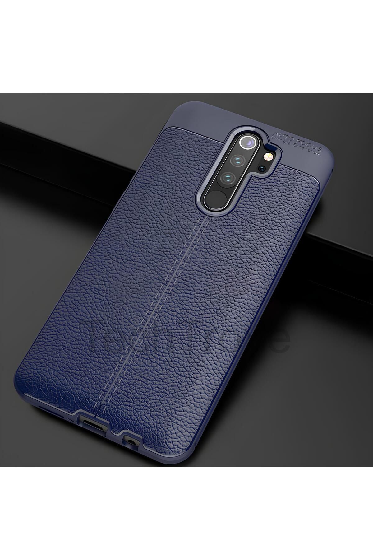 TechTrove Xiaomi Redmi Note 8 Pro Kılıf Deri Extra Korumalı Slikon Kapak