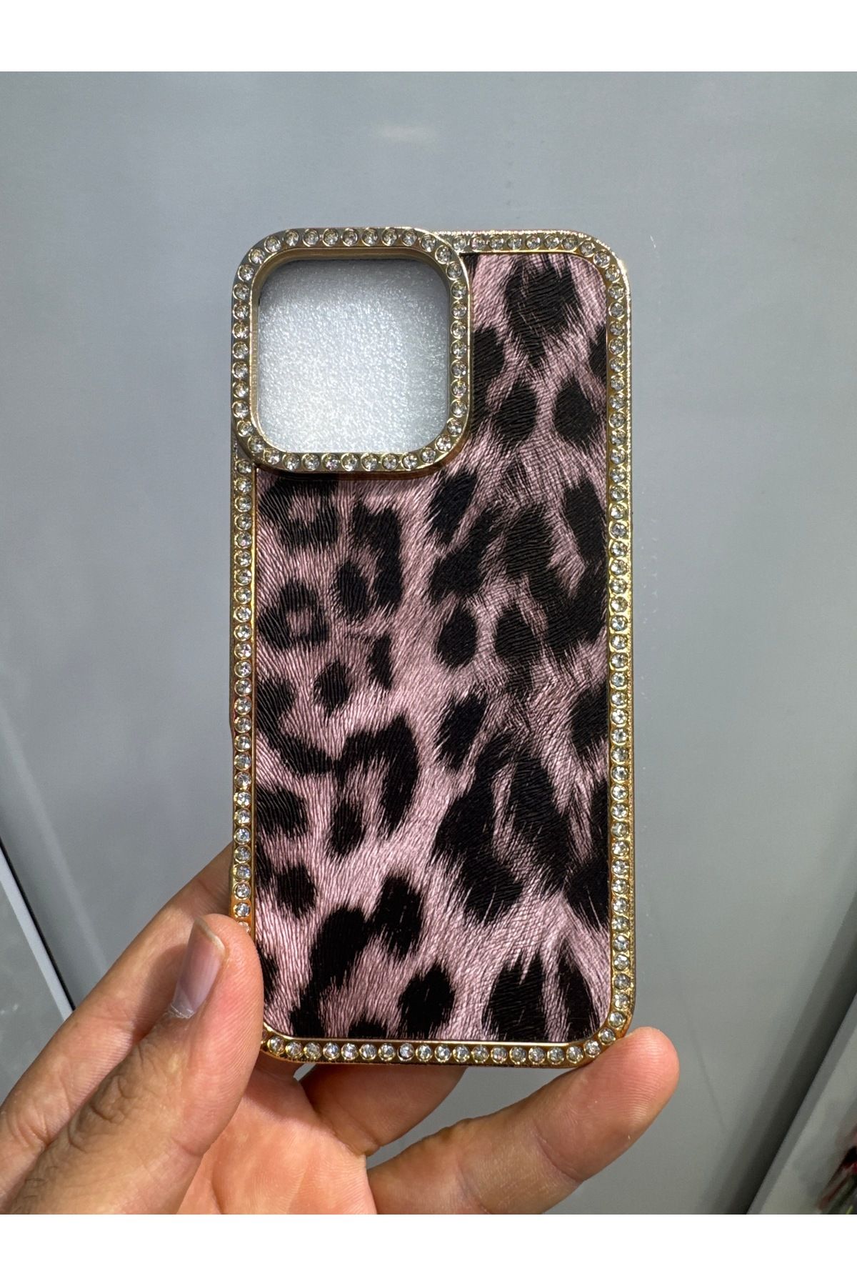 ABAS LEOPAR DESENLİ TELEFON KILIFI