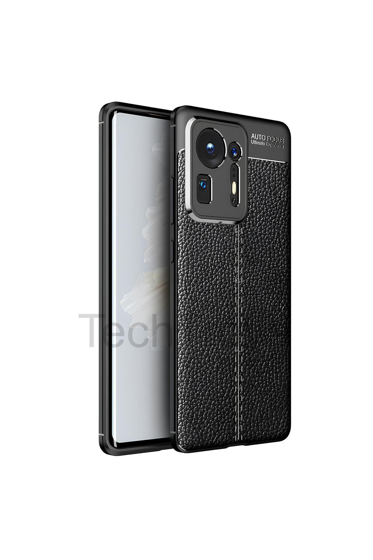TechTrove Xiaomi Mi Mix 4 Kılıf Deri Extra Korumalı Slikon Kapak