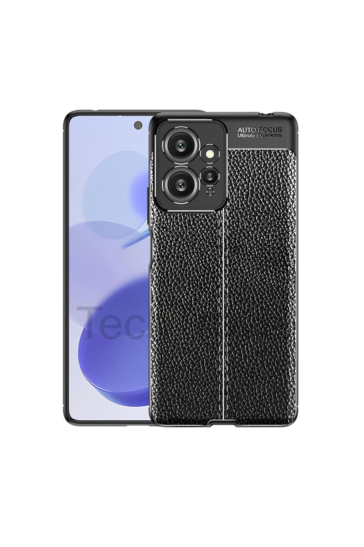 TechTrove Xiaomi Redmi Note 12 4G Kılıf Deri Extra Korumalı Slikon Kapak