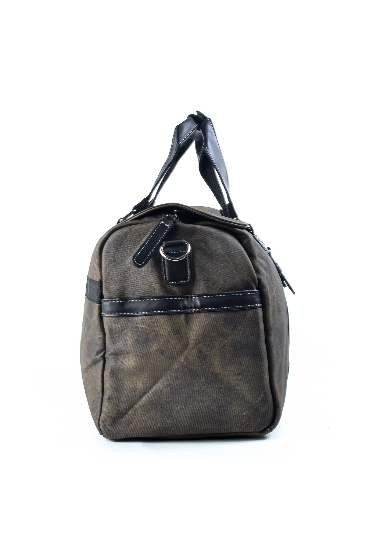 Naimeed Company-Travel bag, for airplane, eco-leather, Naimeed D5414, Companion, Military green, 50x20x30cm 5