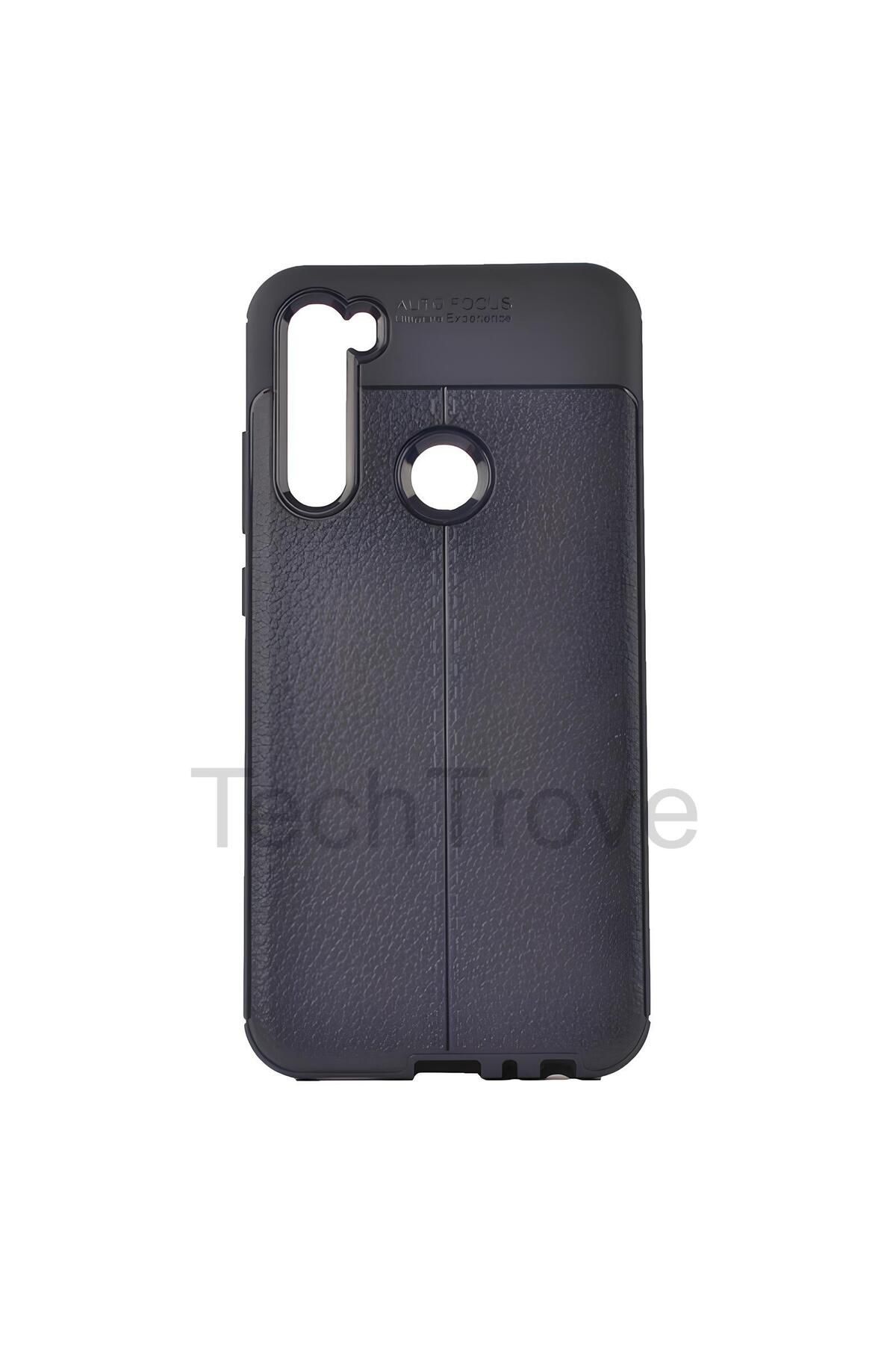 TechTrove Xiaomi Redmi Note 8 Kılıf Deri Extra Korumalı Slikon Kapak