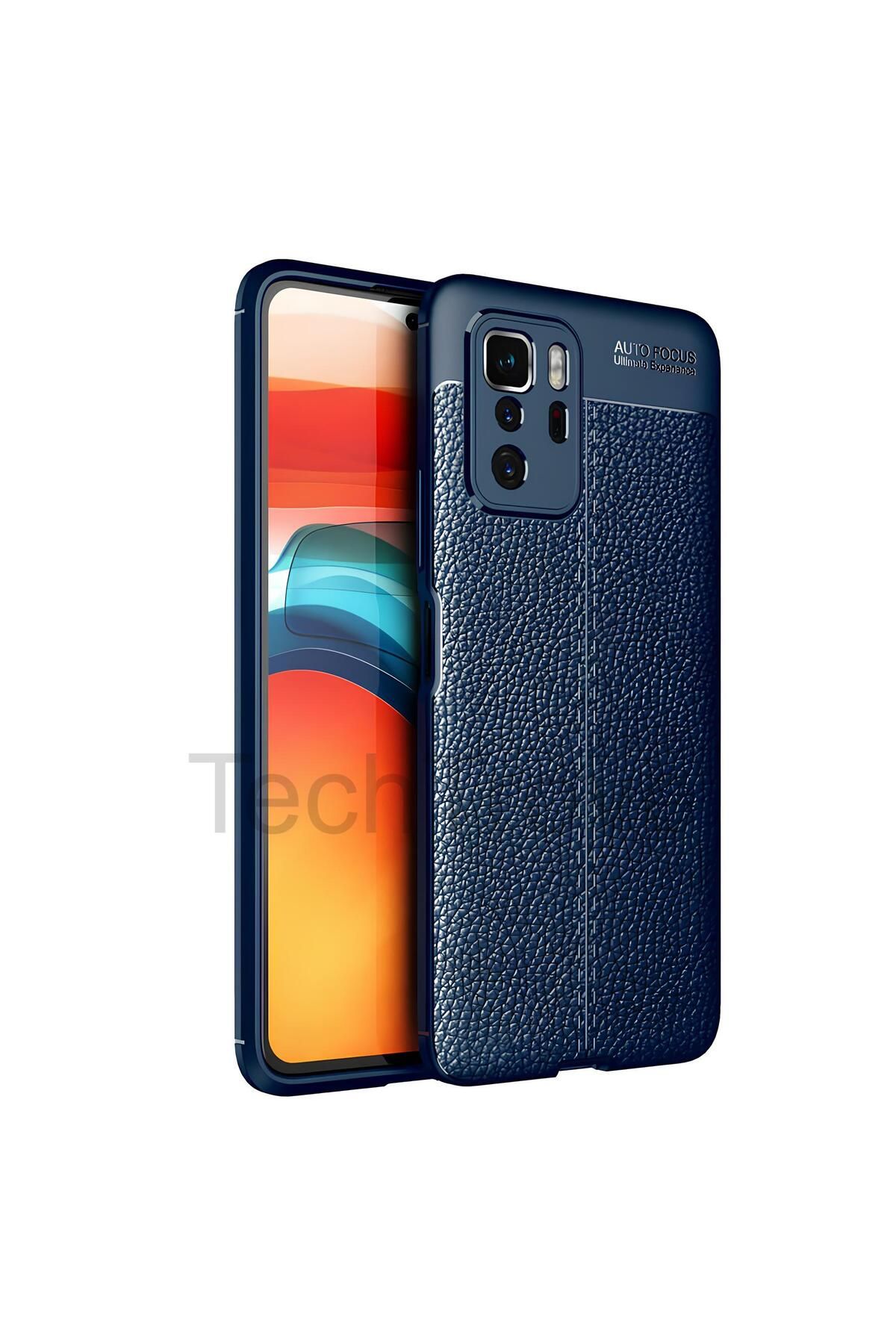 TechTrove Xiaomi Poco X3 GT Kılıf Deri Extra Korumalı Slikon Kapak