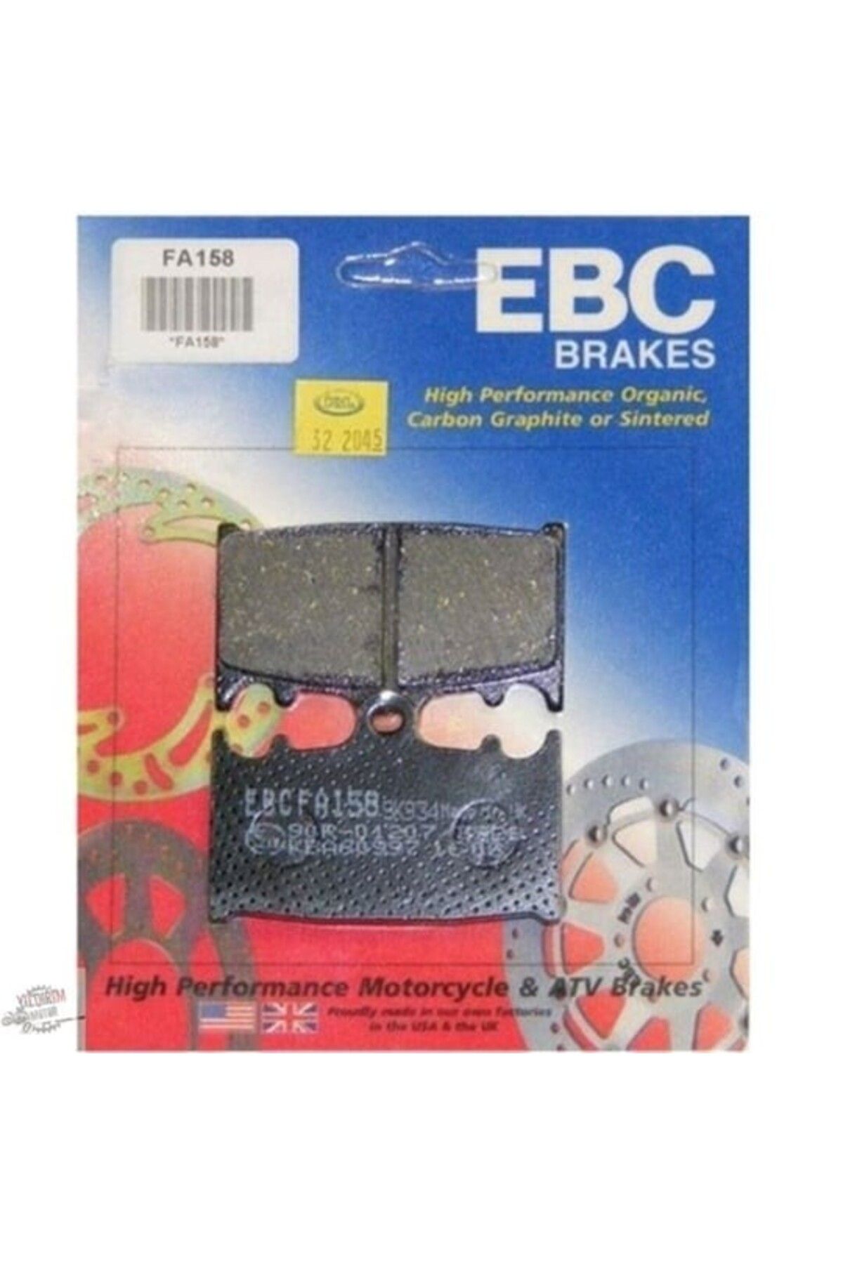EBC FA158 FREN BALATASI