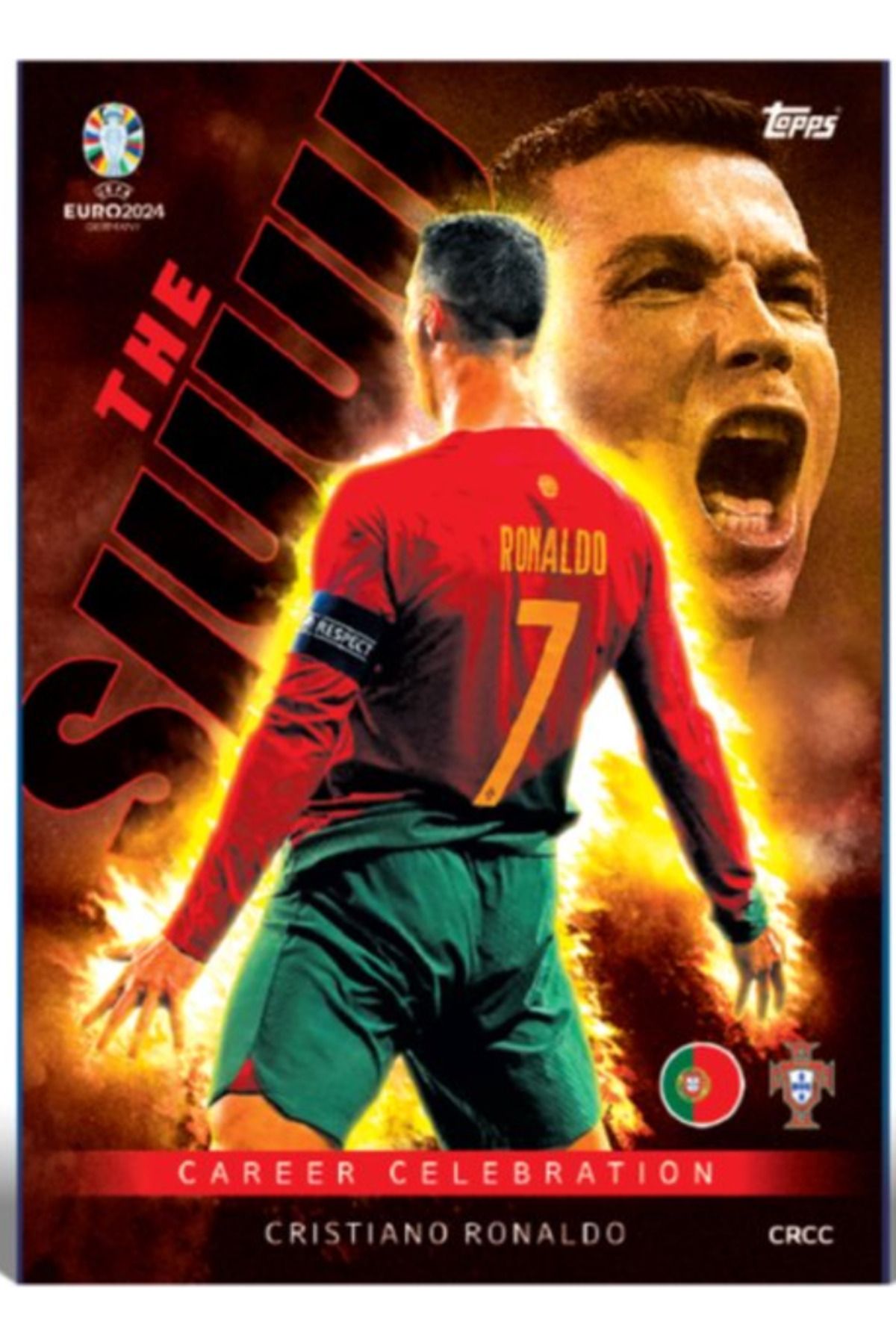 Topps Cristiano Ronaldo THE SIUUU CAREER CELEPRATİONN