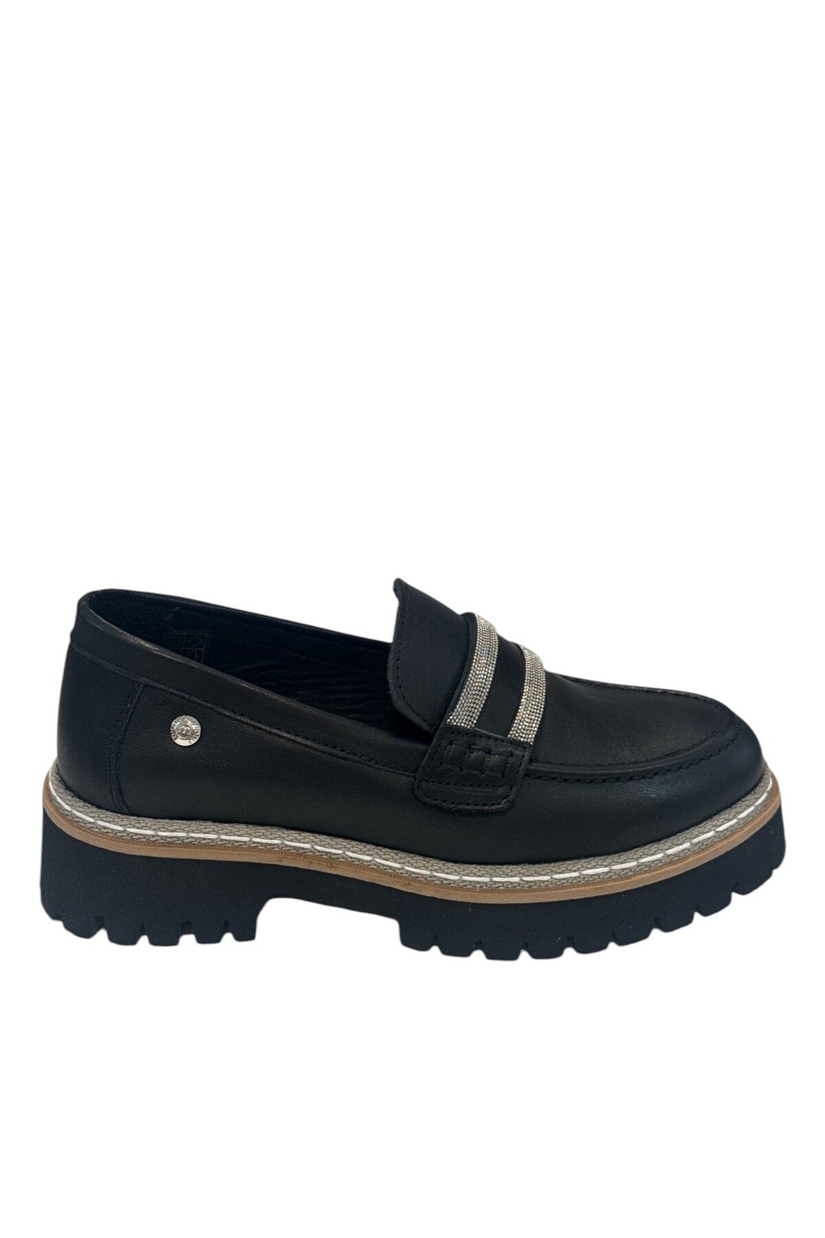Mammamia D25YA-3705 Kadın Casual Deri Loafer Ayakkabı
