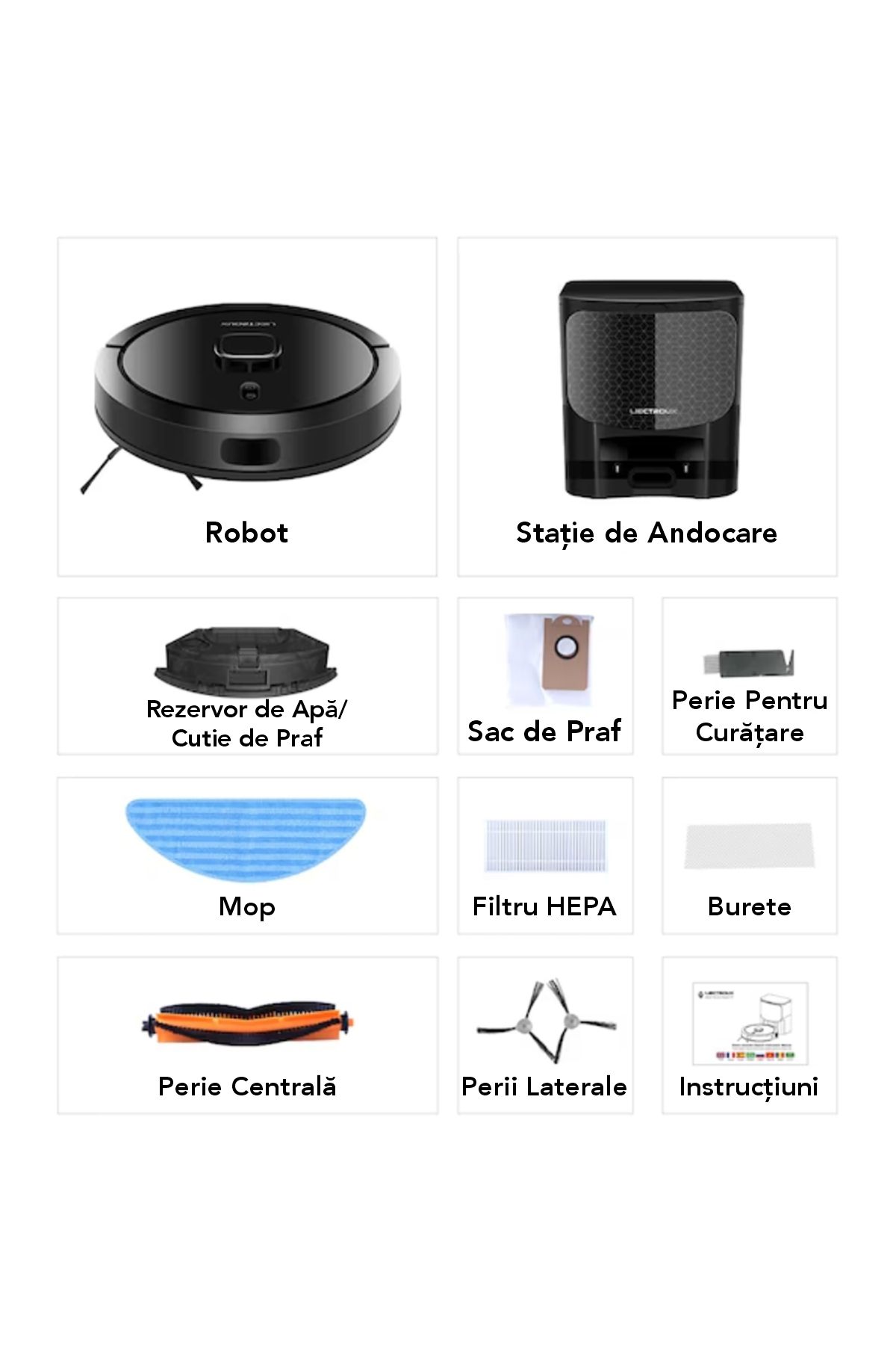 Liectroux-Aspirator robot cu funcție de spălare, Liectroux G7 (D6816), navigare laser LDS (Lidar + SLAM), 180 de minute 10