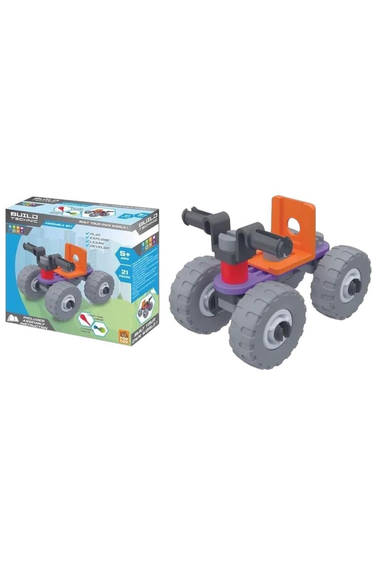 HobiDünyasıElif Sök Tak 21 Parça ATV Build Technic - 4100101-2-21