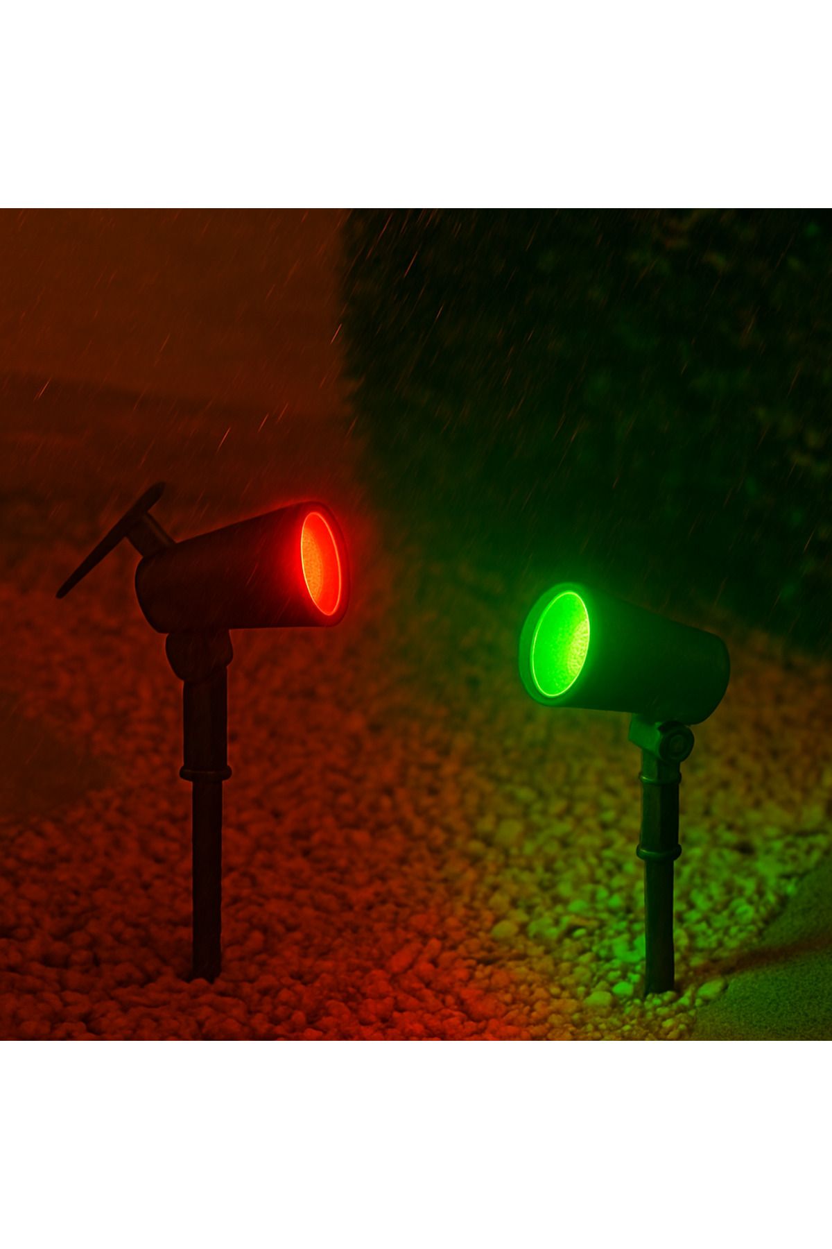 Coverzone 1 Adet Solar Enerjili Bahçe Rgb Işıklandırmak Için Lamba Dış Mekan Uygun Güneş Enerjili Işık Sbrgb-1