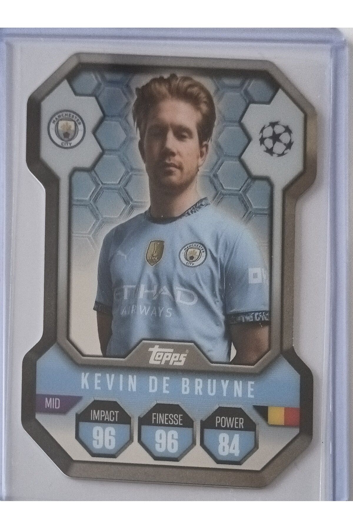 Topps Champions League Match Attax 2024/2025 / Chrome Shield KEVIN DE BRUYNE