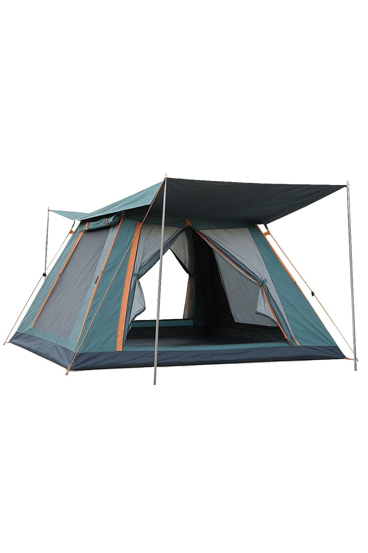 Yek Outdoor 6 Kişilik Tam Otomatik Tenteli Kamp Çadırı 270x270x170cm
