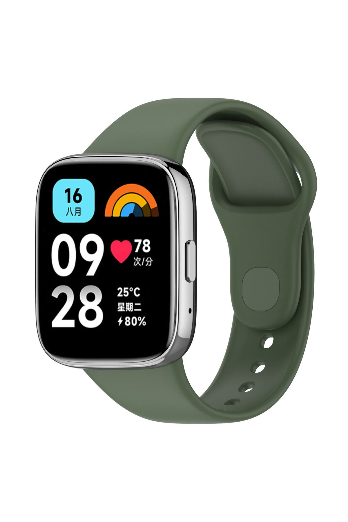 Dexmon Redmi Watch 3 Active Uyumlu Kordon Yumuşak Silikon Soft Akıllı Saat Bileklik Kordonu